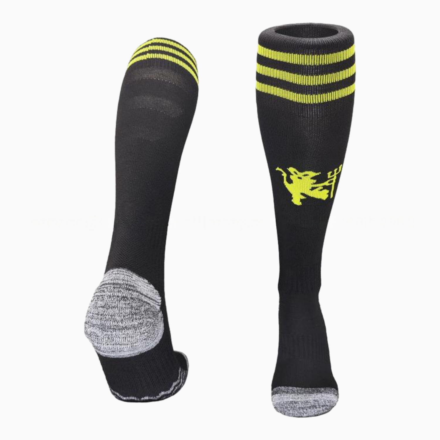 Manchester United 25-26 Third Socks - Black - SOCCERDEALSHOP