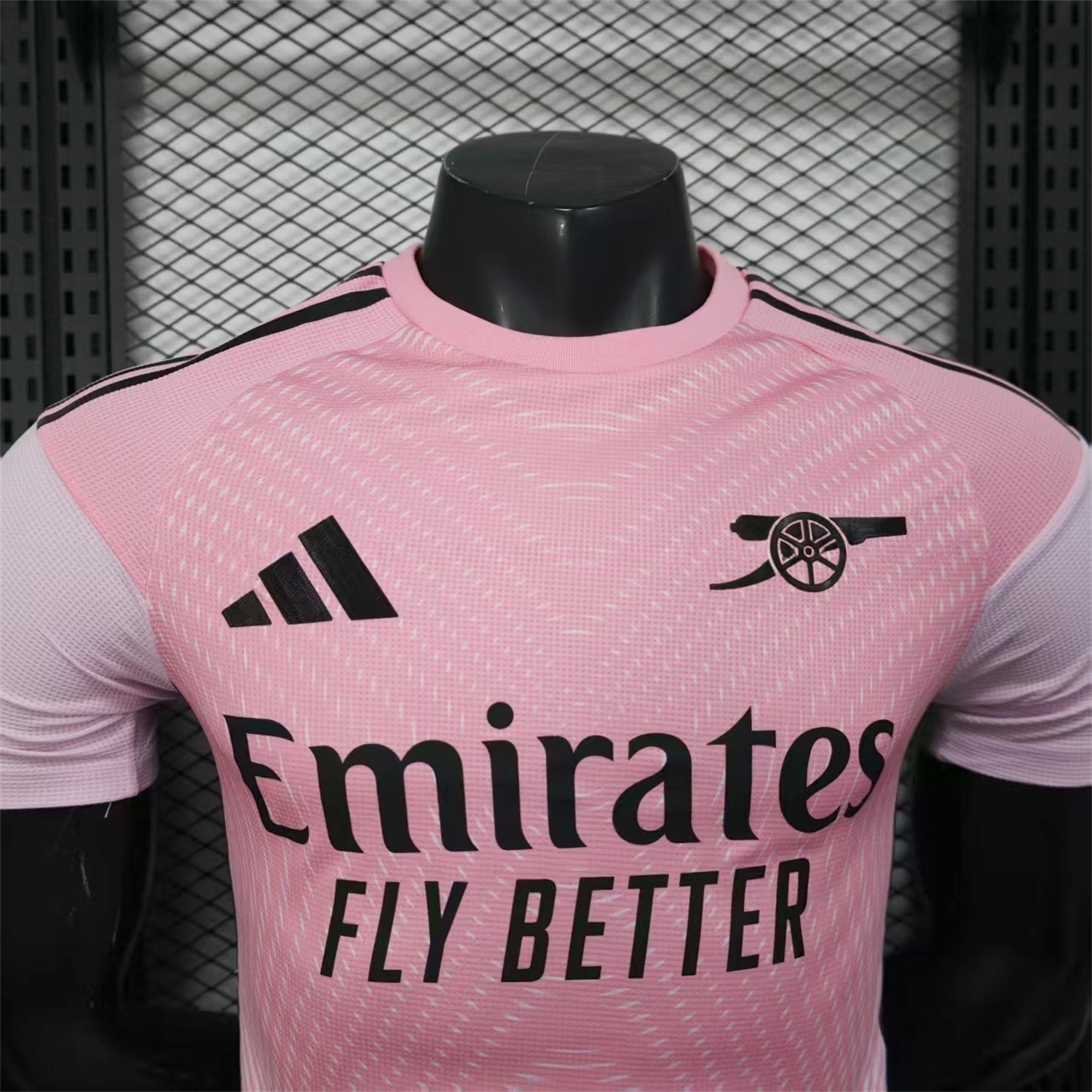 Arsenal 25-26 Pre-Match Training Pink Jersey - Player Version - SOCCERDEALSHOP