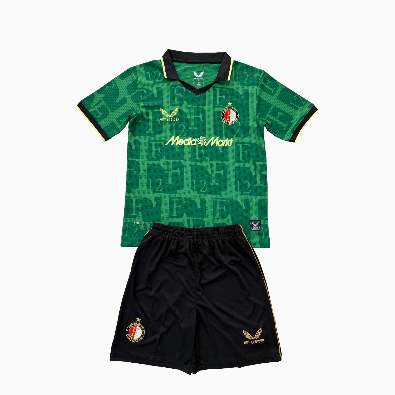 Feyenoord 25-26 Fourth Men's Adult Jersey Set - Fans Version - SOCCERDEALSHOP