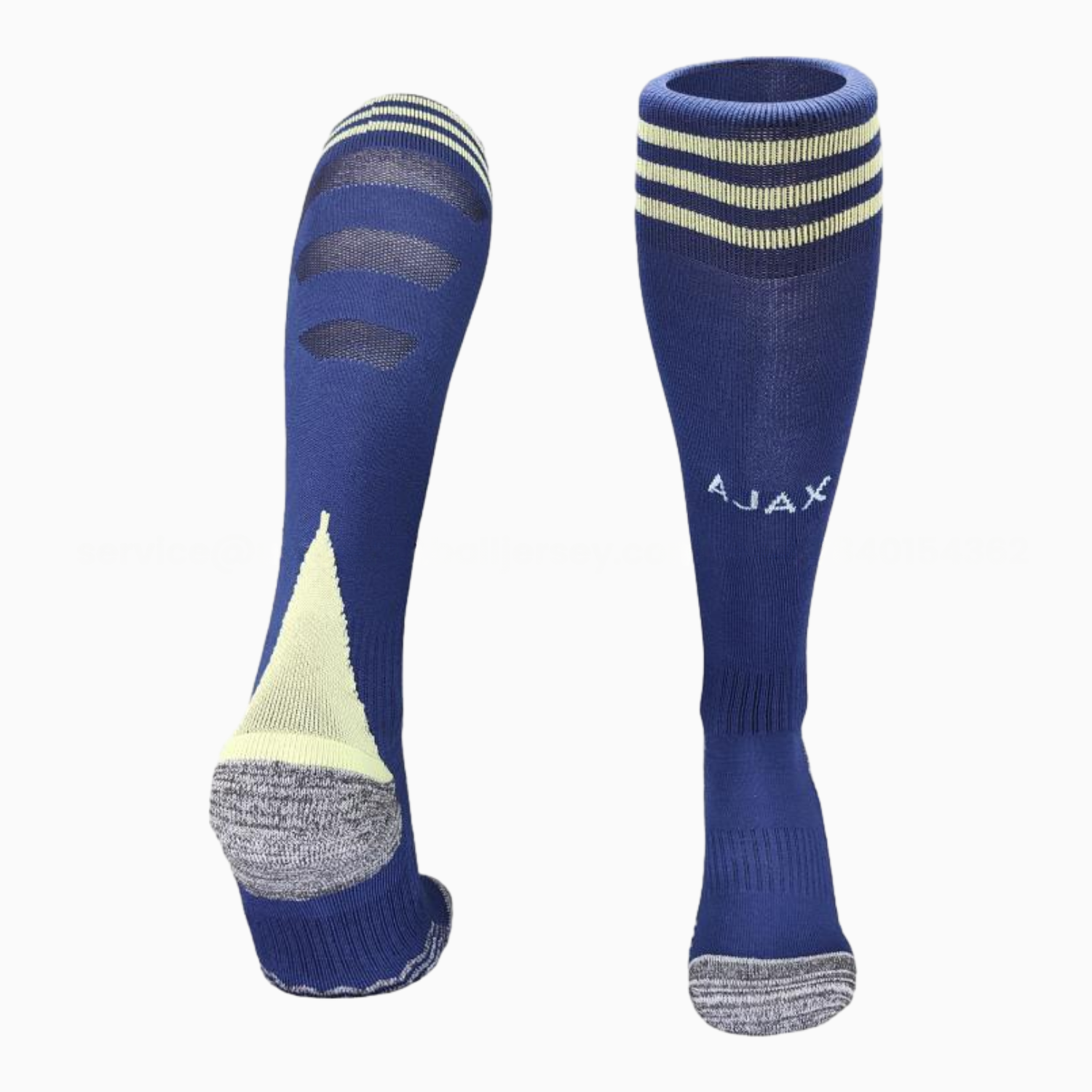 Ajax 25-26 Away Socks - Blue - SOCCERDEALSHOP