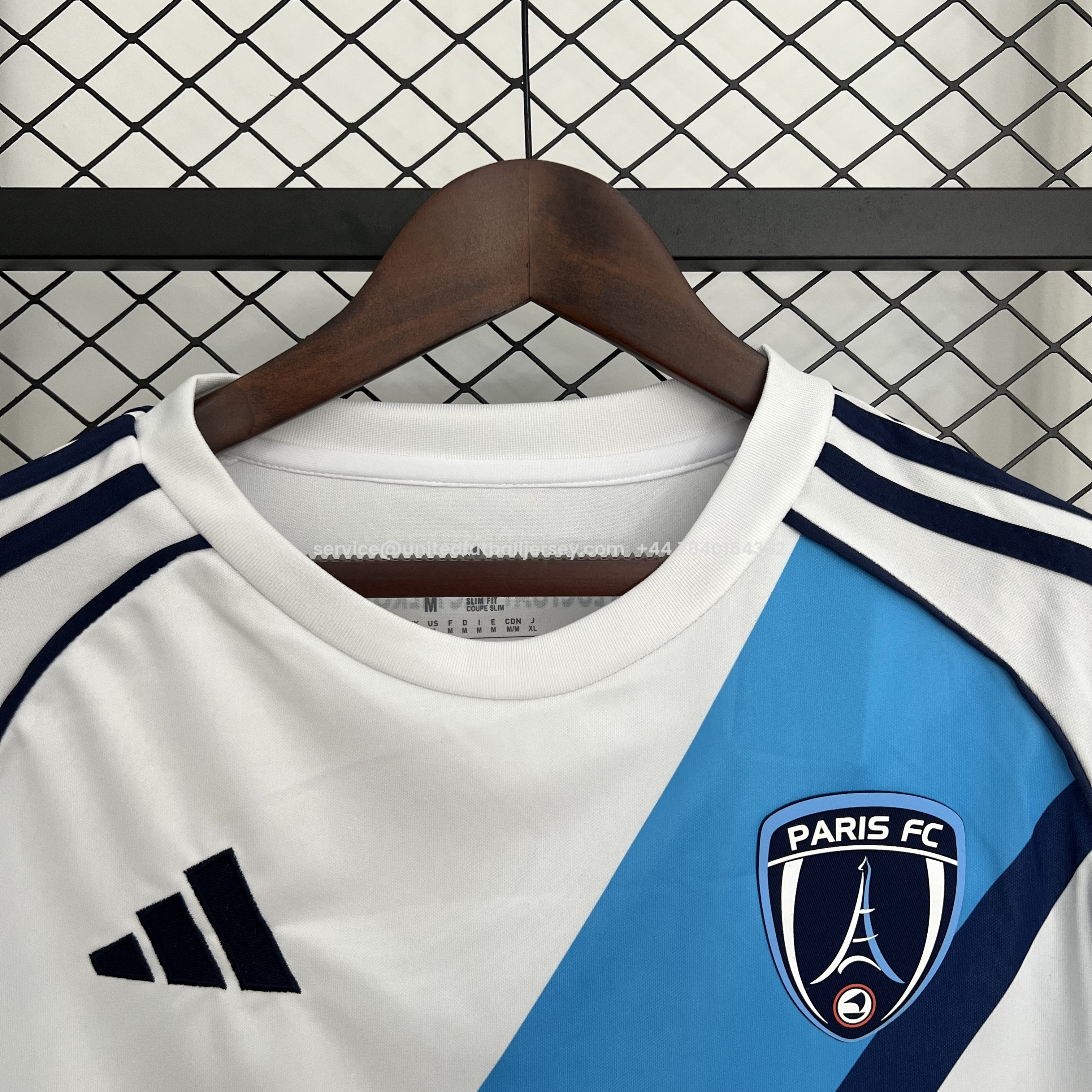 Paris FC 25-26 Away Jersey - Fans Version - SOCCERDEALSHOP