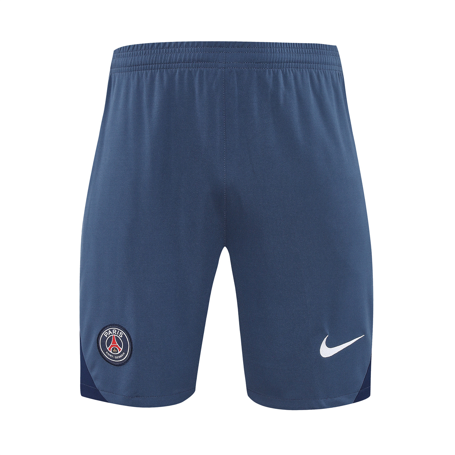 Paris Saint-Germain PSG 25-26 Short-Sleeve Training Set - White Top & Deep Blue Shorts - SOCCERDEALSHOP