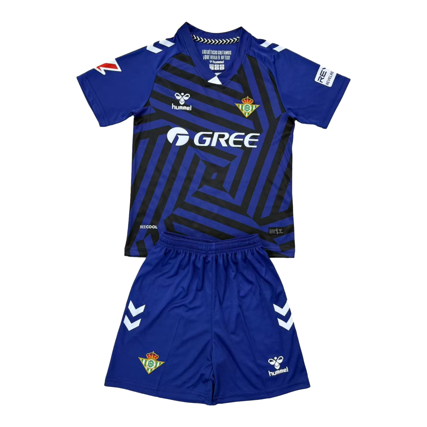 Real Betis 25-26 Blue Goalkeeper Men's Adult Jersey Set - Fans Version - SOCCERDEALSHOP