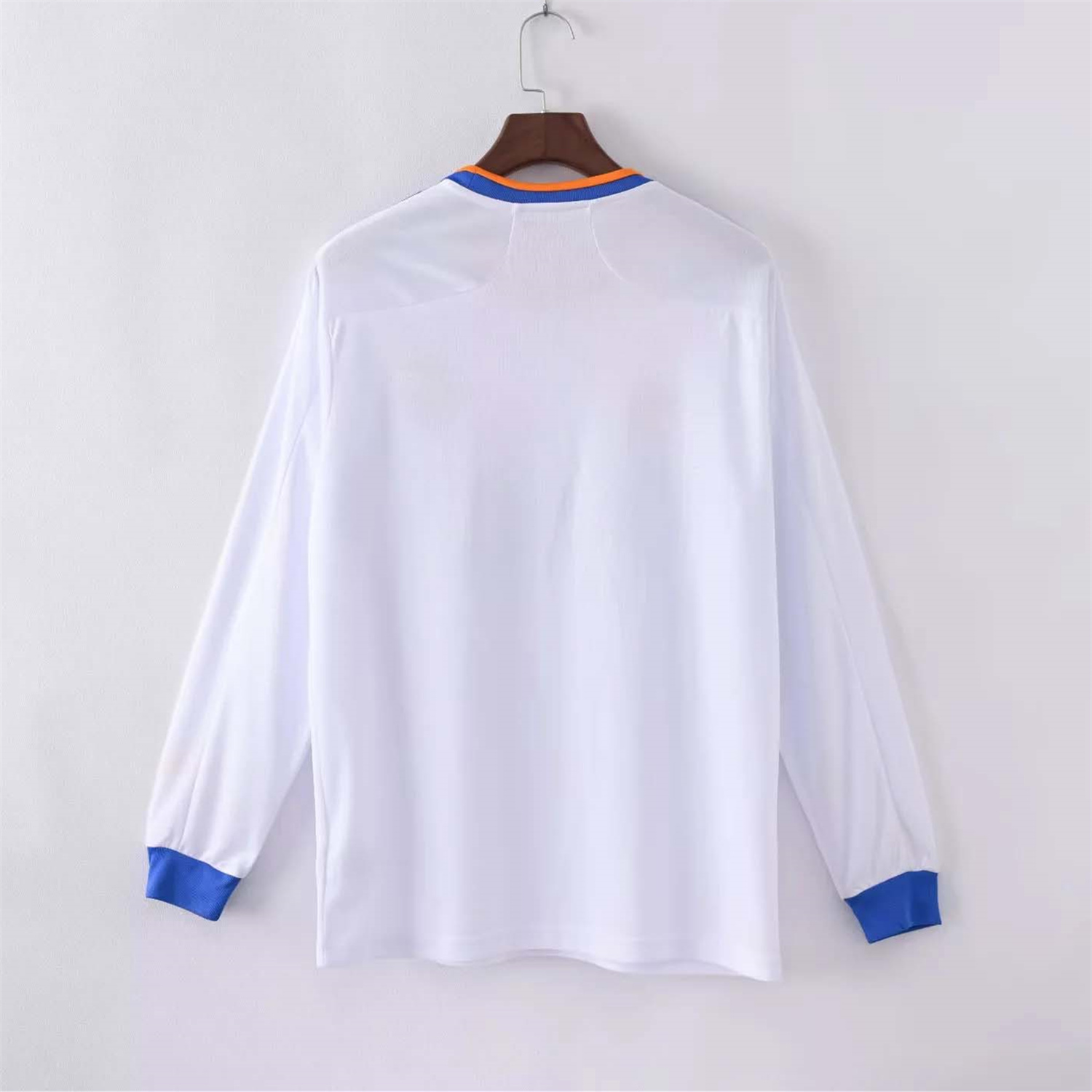 Retro Real Madrid 21-22 Home Long Sleeve Jersey - SOCCERDEALSHOP