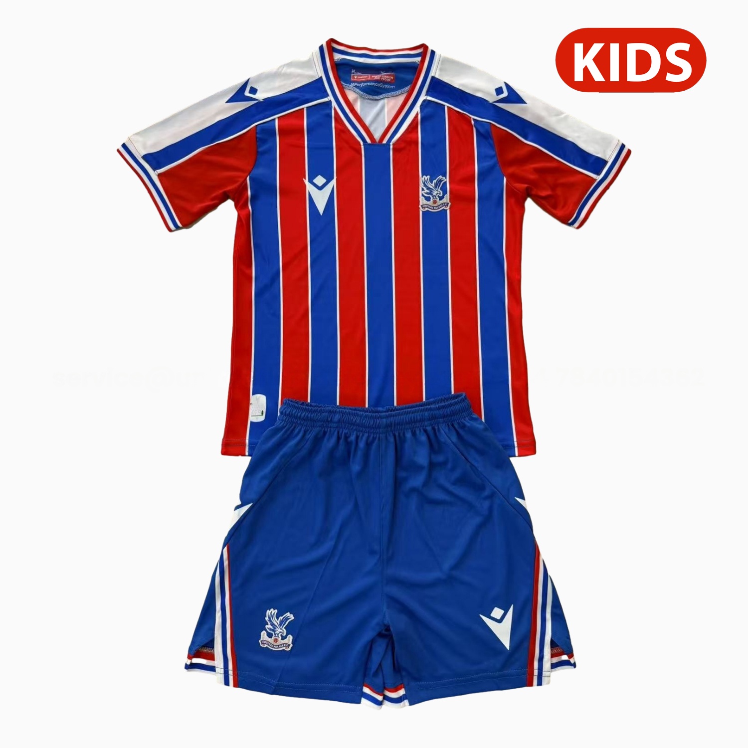 Crystal Palace 25-26 Home Kids Kit - SOCCERDEALSHOP