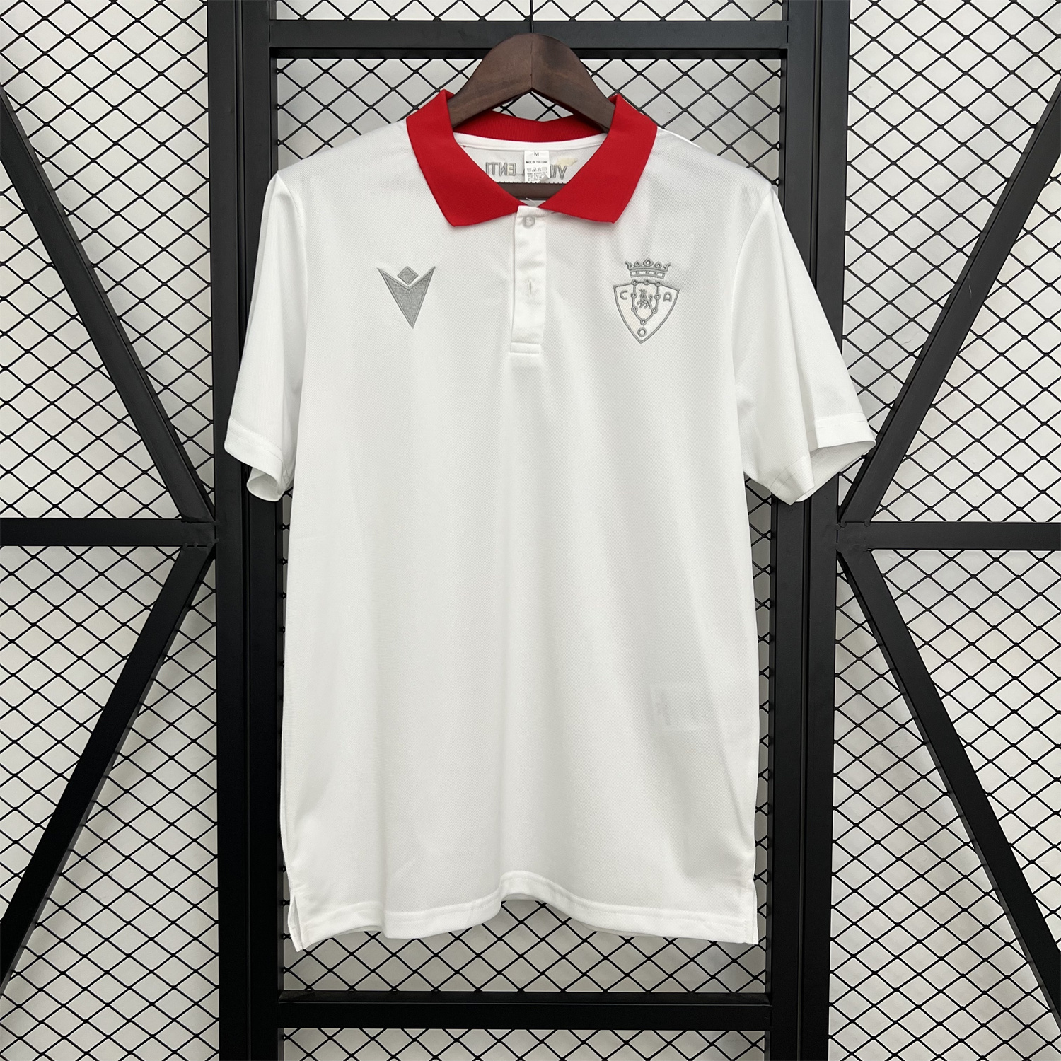 Osasuna 25-26 White Special Polo Jersey - Fans Version - SOCCERDEALSHOP