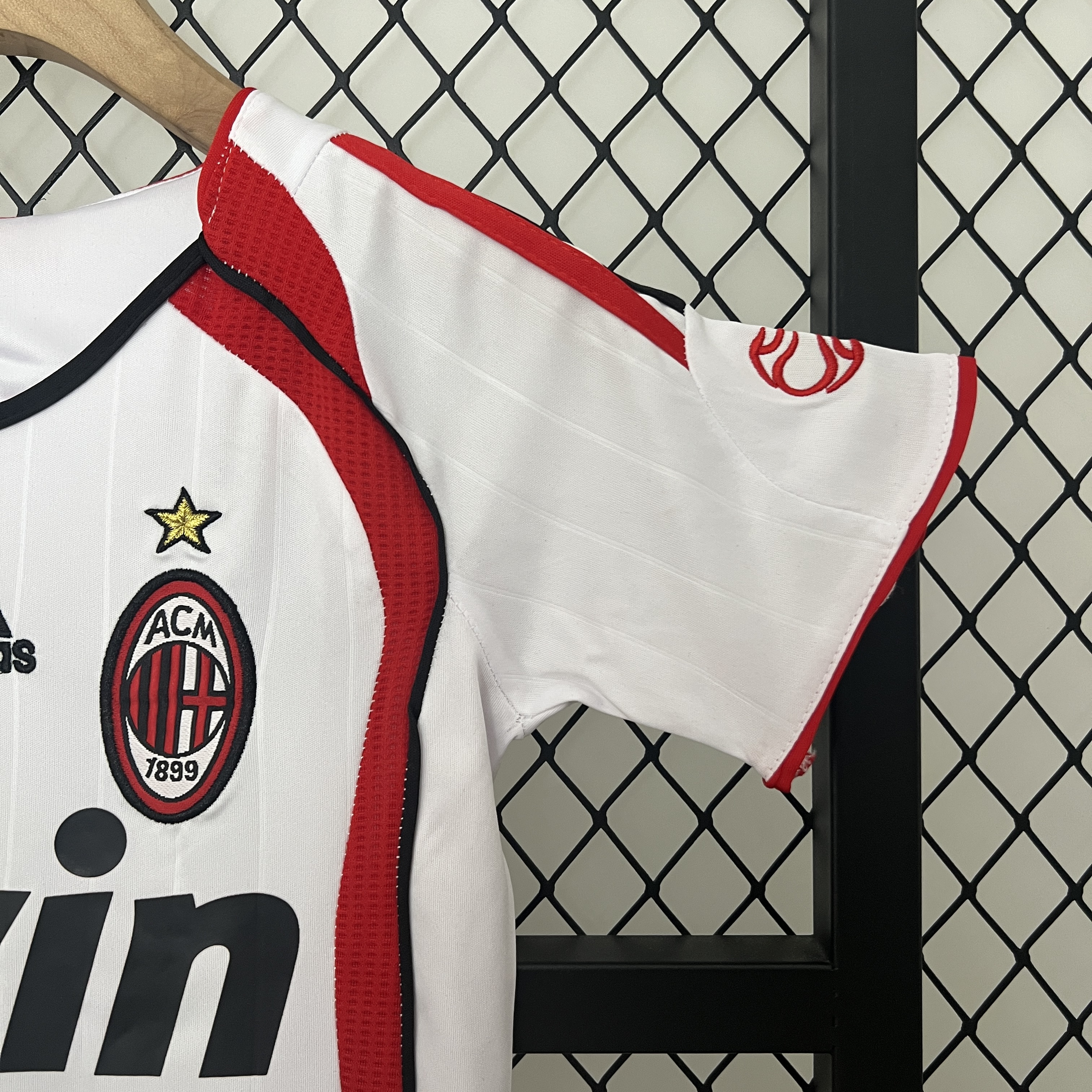 Retro AC Milan 2006-07 Away Stadium Kids Kit - Champions League Final - SOCCERDEALSHOP