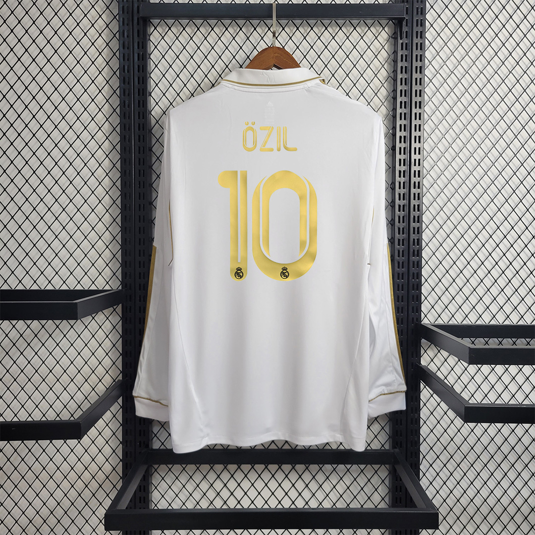 Retro Real Madrid 11-12 Home Long Sleeve Jersey - SOCCERDEALSHOP
