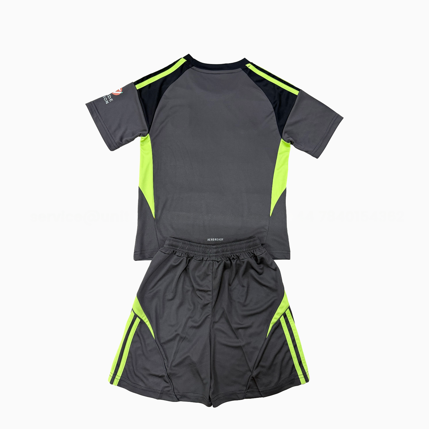 Aston Villa 25-26 Black Goalkeeper Kids Kit - SOCCERDEALSHOP