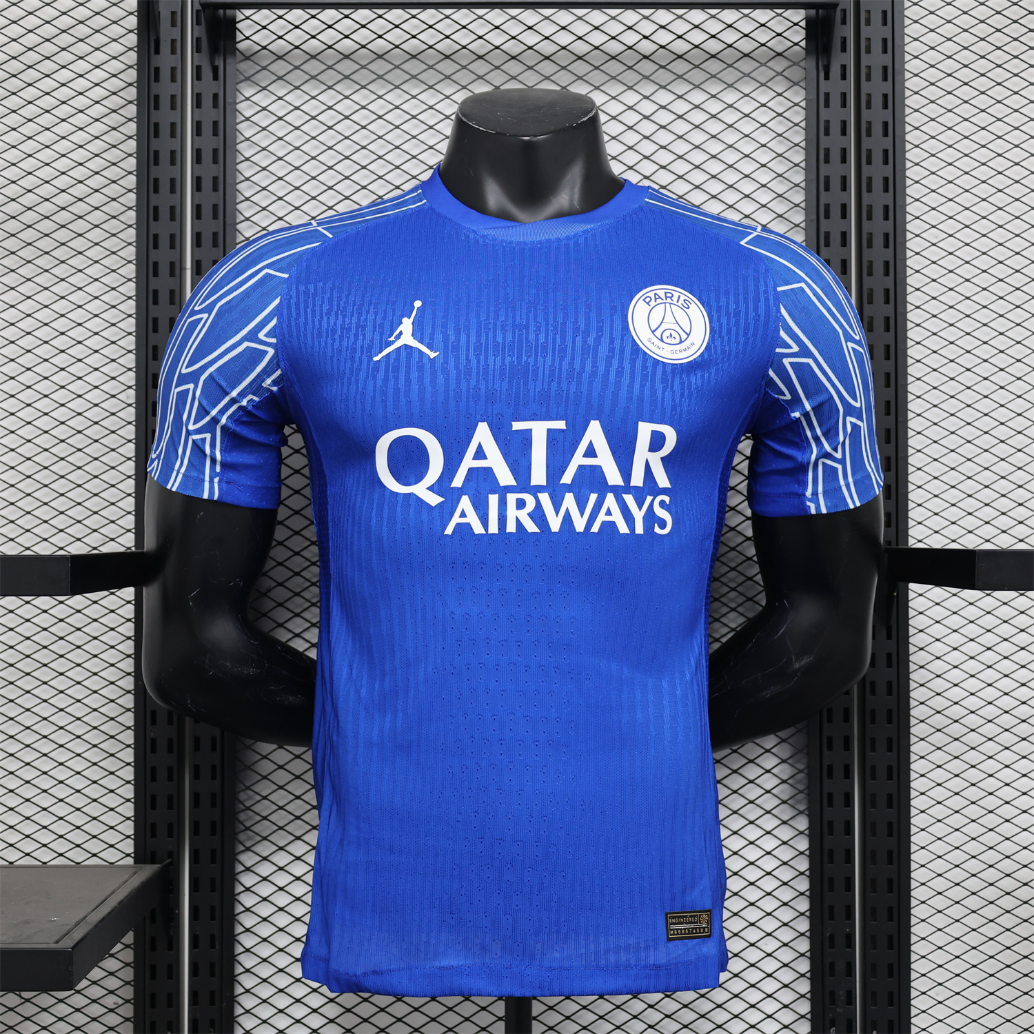 Paris Saint-Germain PSG X JD 24-25 Blue Special Edition Jersey - Player Version - SOCCERDEALSHOP