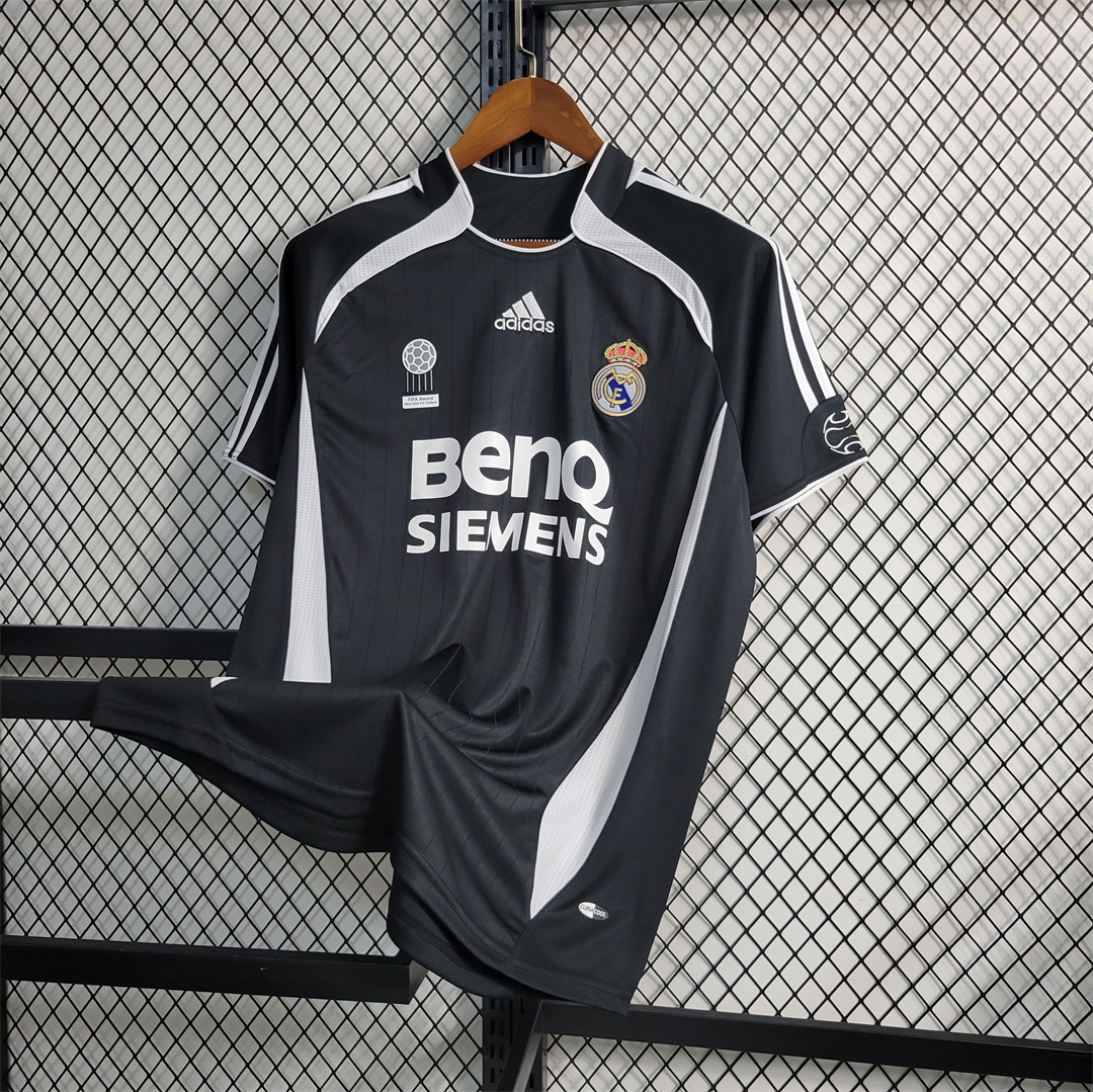 Retro Real Madrid 06-07 Away Stadium Jersey - SOCCERDEALSHOP