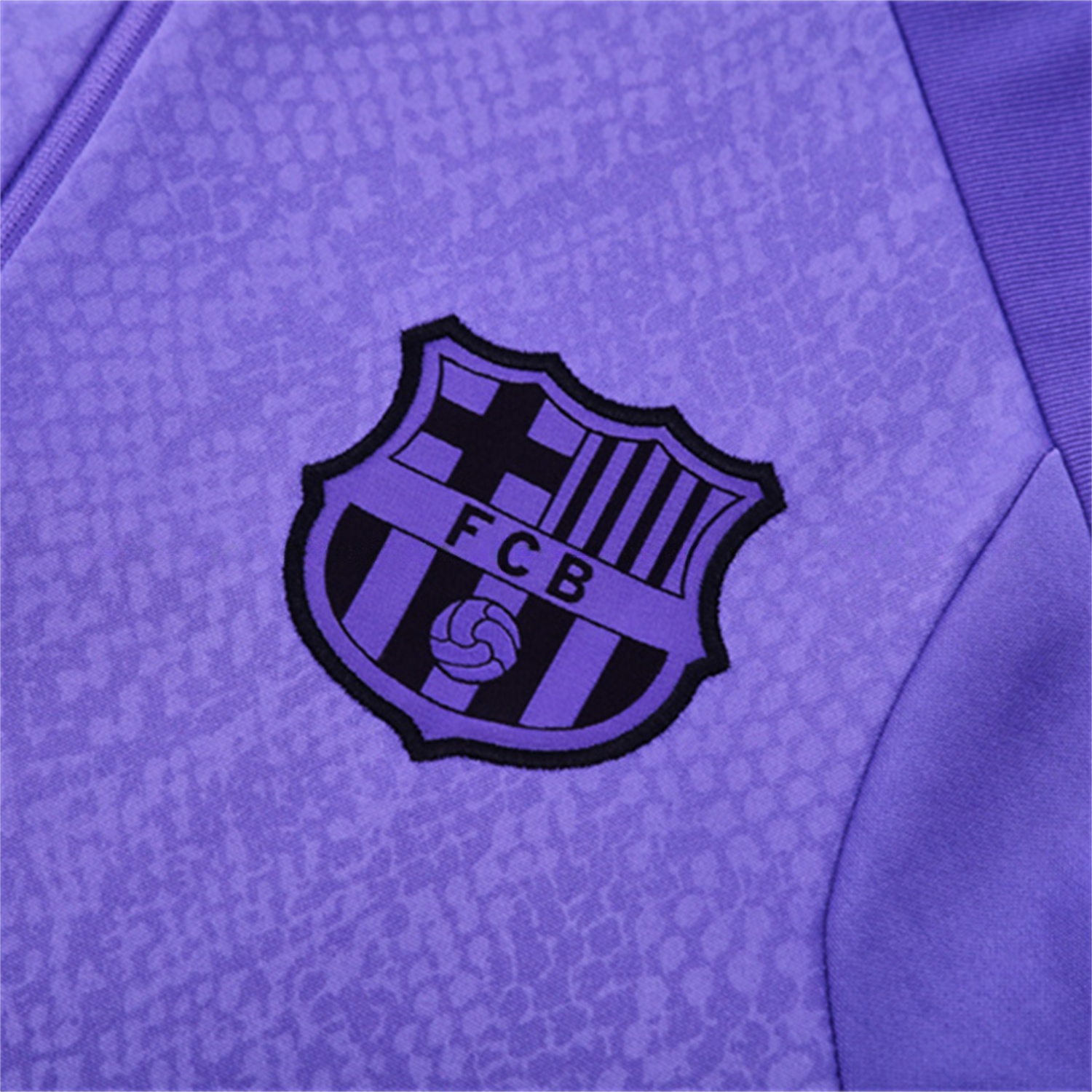 Barcelona 25-26 X KB Long Sleeve Training Set - Purple Top & Black Pants - SOCCERDEALSHOP