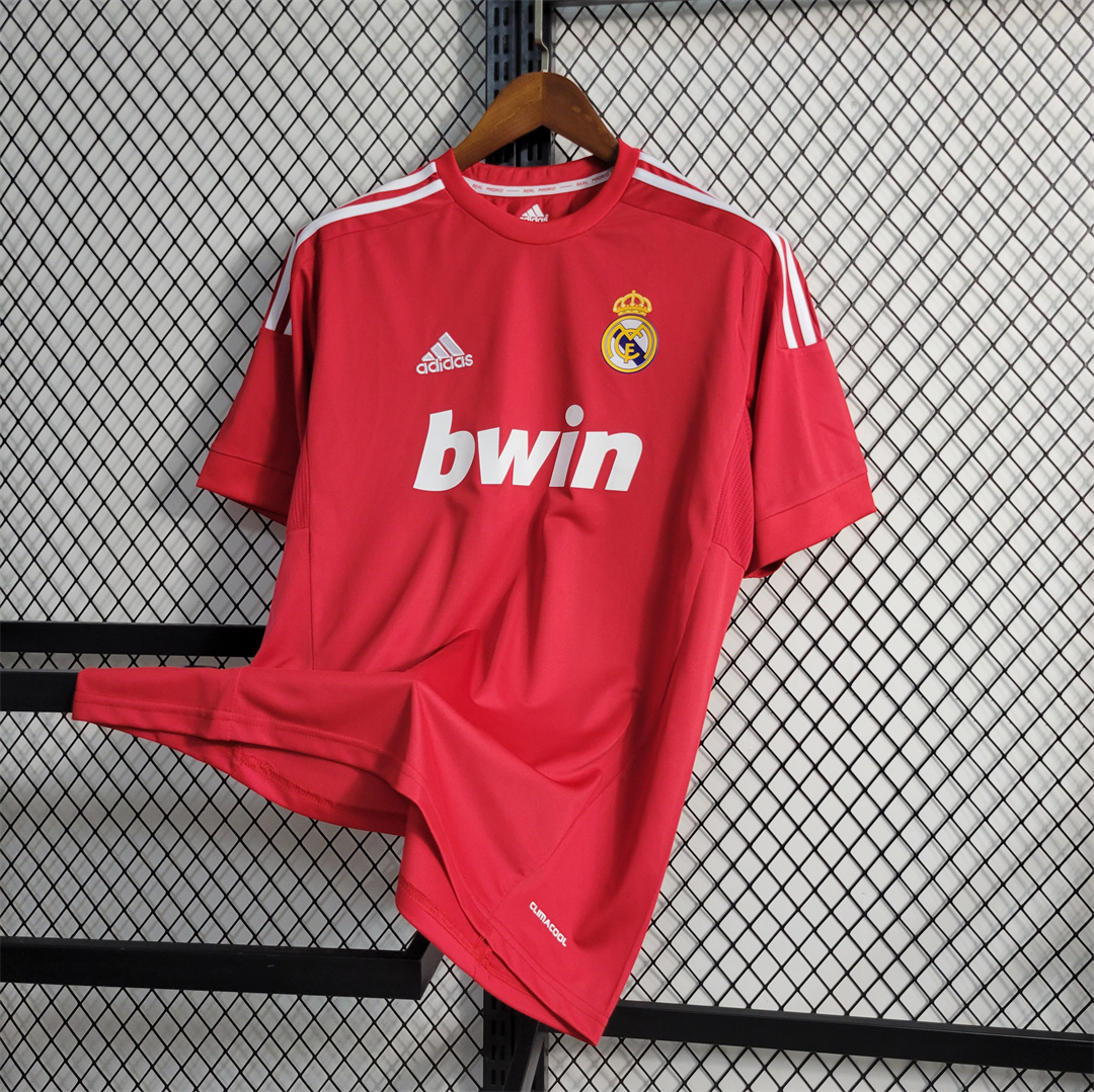 Retro Real Madrid 11-12 Third Red Jersey - SOCCERDEALSHOP