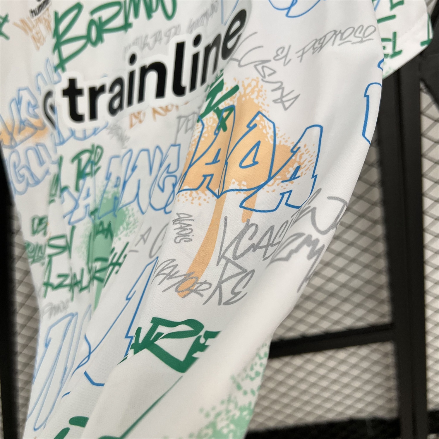 Real Betis 25-26 Graffiti Style Special Jersey - Fans Version - SOCCERDEALSHOP