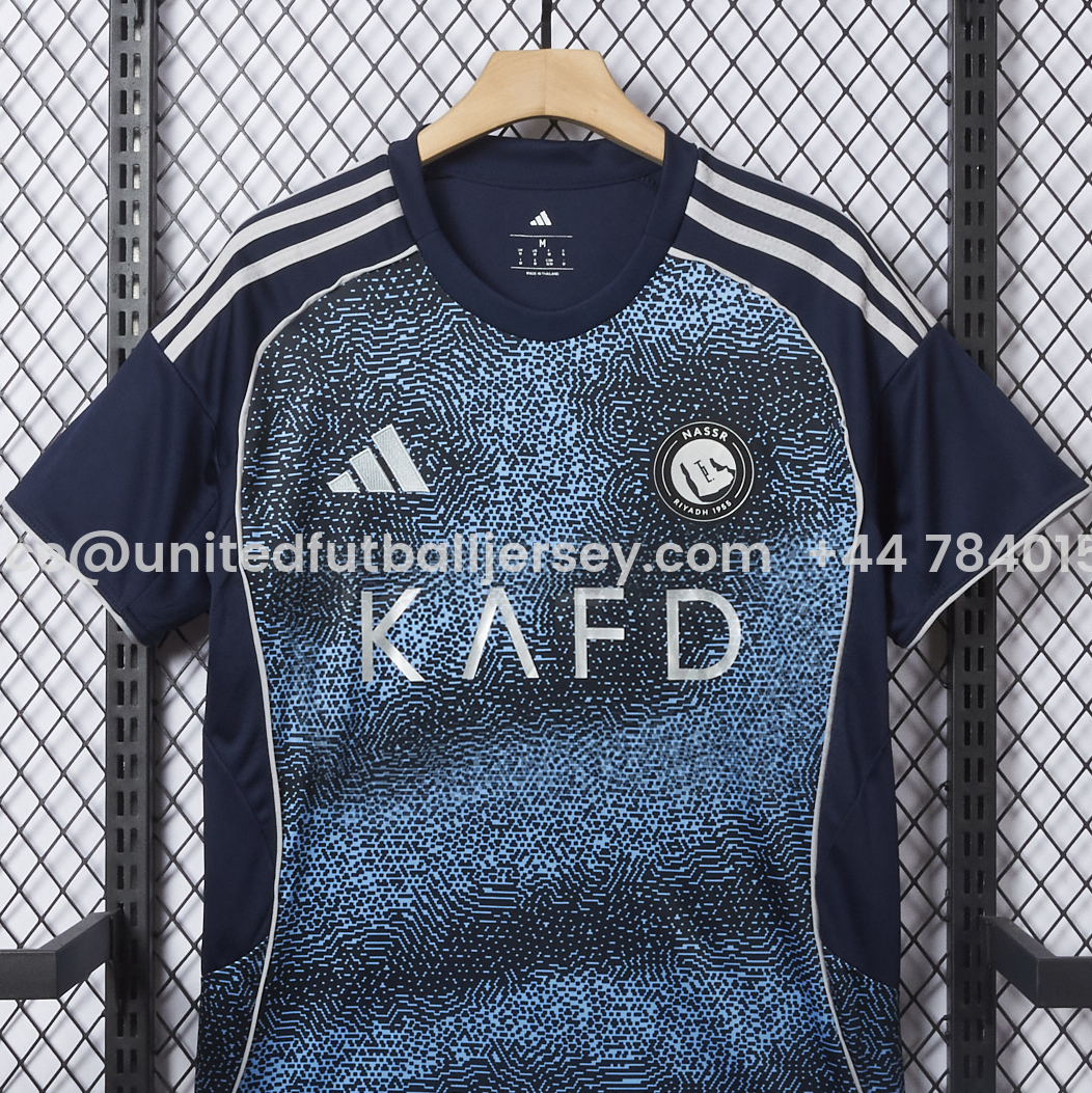 Al Nassr Riyadh Victory 25-26 Third Jersey - Fans Version - SOCCERDEALSHOP