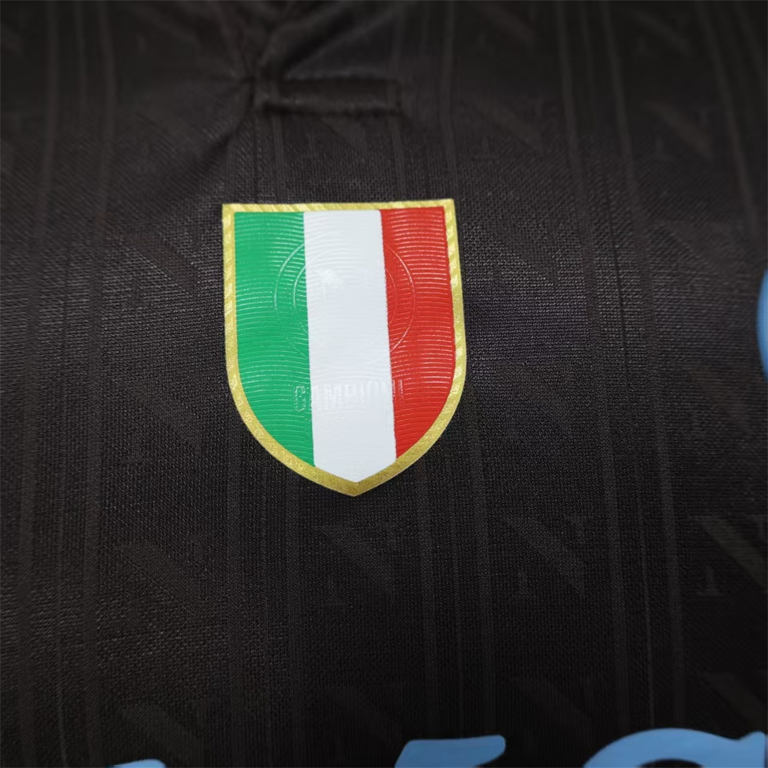 Napoli 25-26 Third Black Jersey - Player Version - SOCCERDEALSHOP