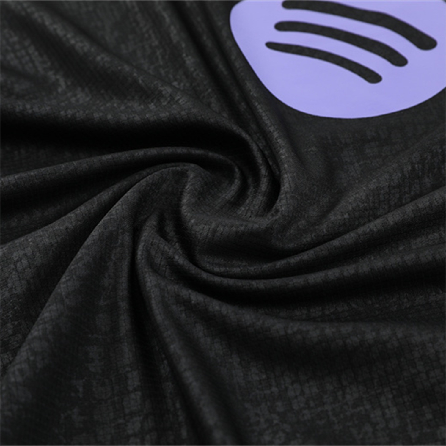 Barcelona 25-26 X KB Kids Short-Sleeve Training Set - Black Blue Top & Black Shorts - SOCCERDEALSHOP