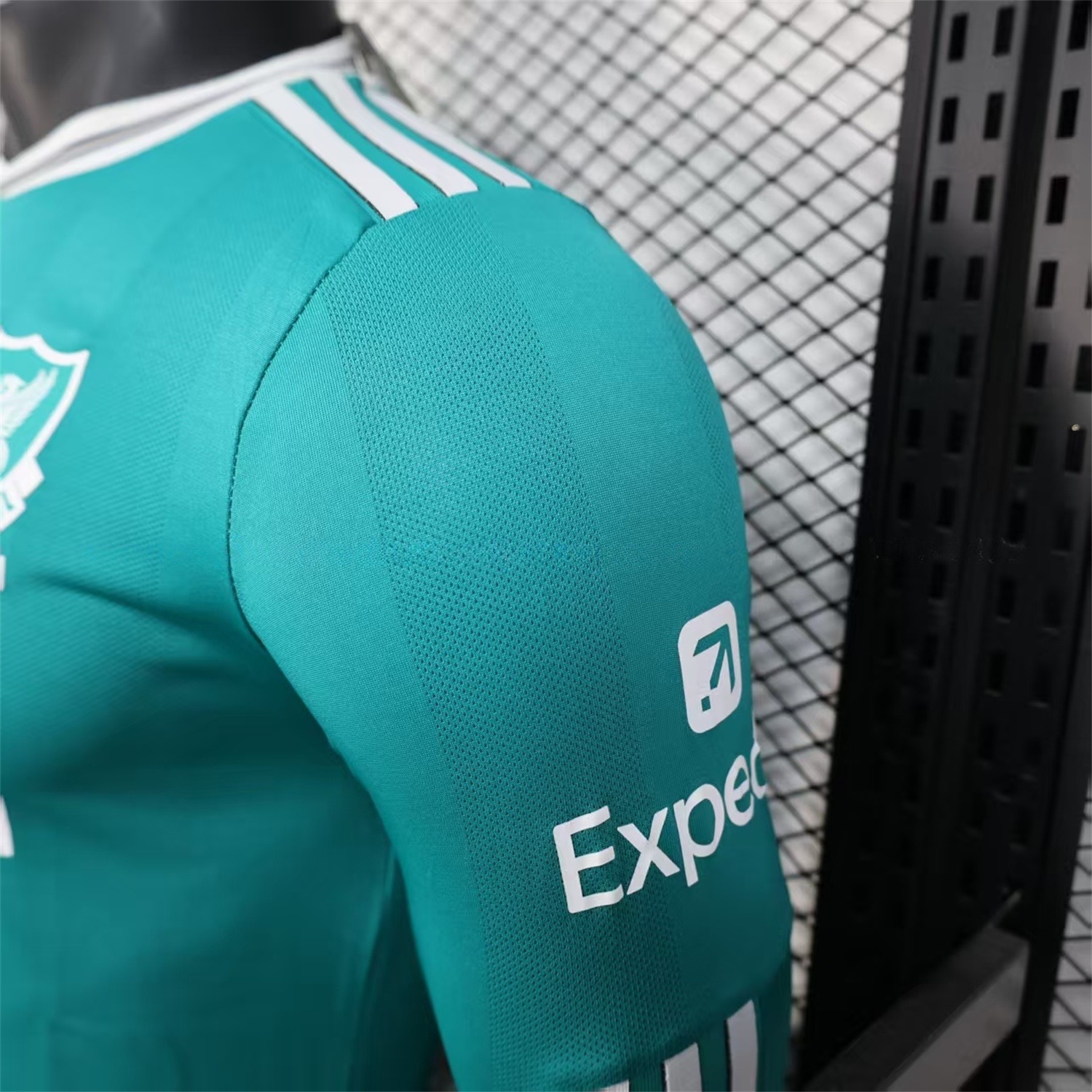 Liver.pool 25-26 Third Green Long Sleeves Jersey - Player Version - SOCCERDEALSHOP