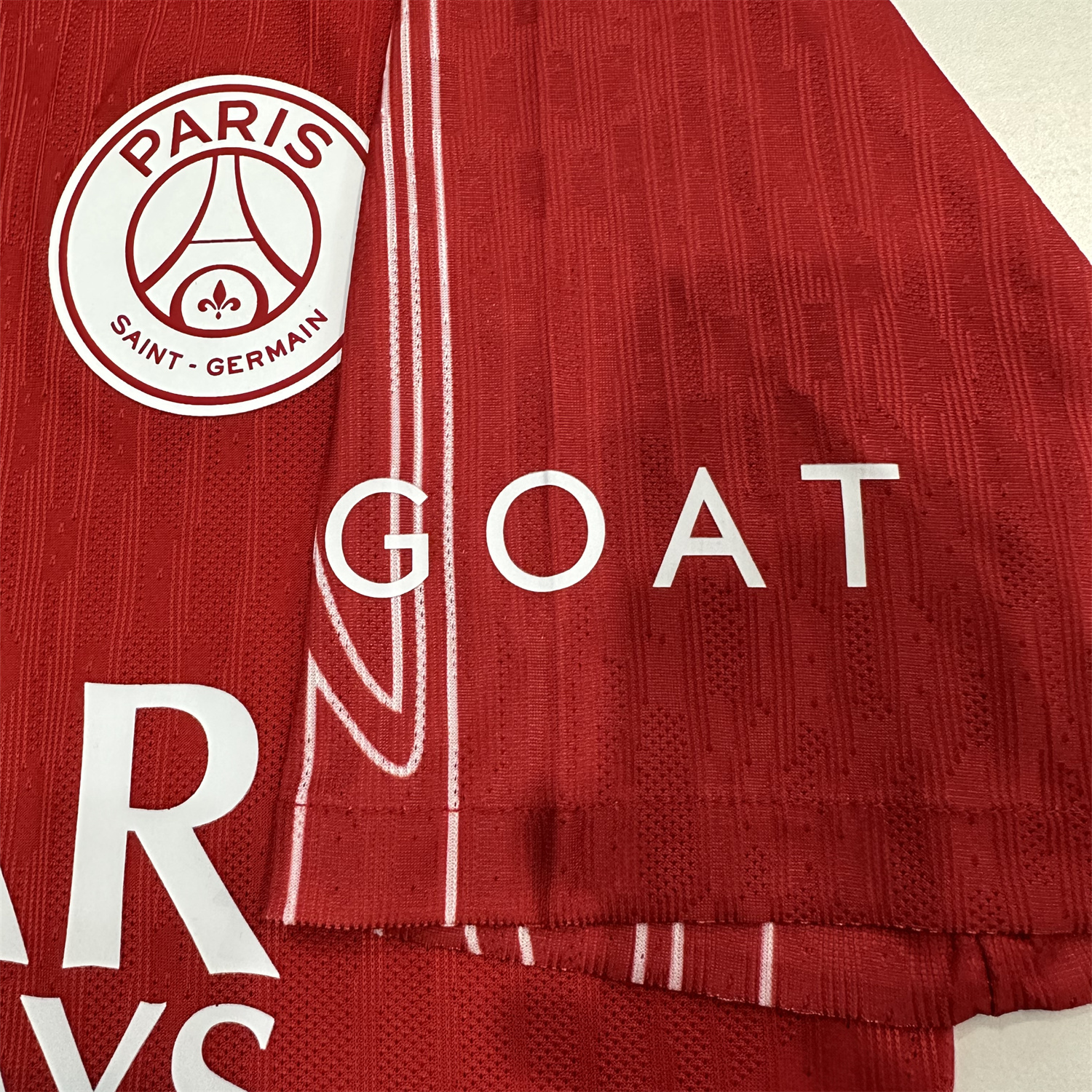 Paris Saint-Germain PSG X JD 24-25 Red Special Edition Jersey - Player Version - SOCCERDEALSHOP