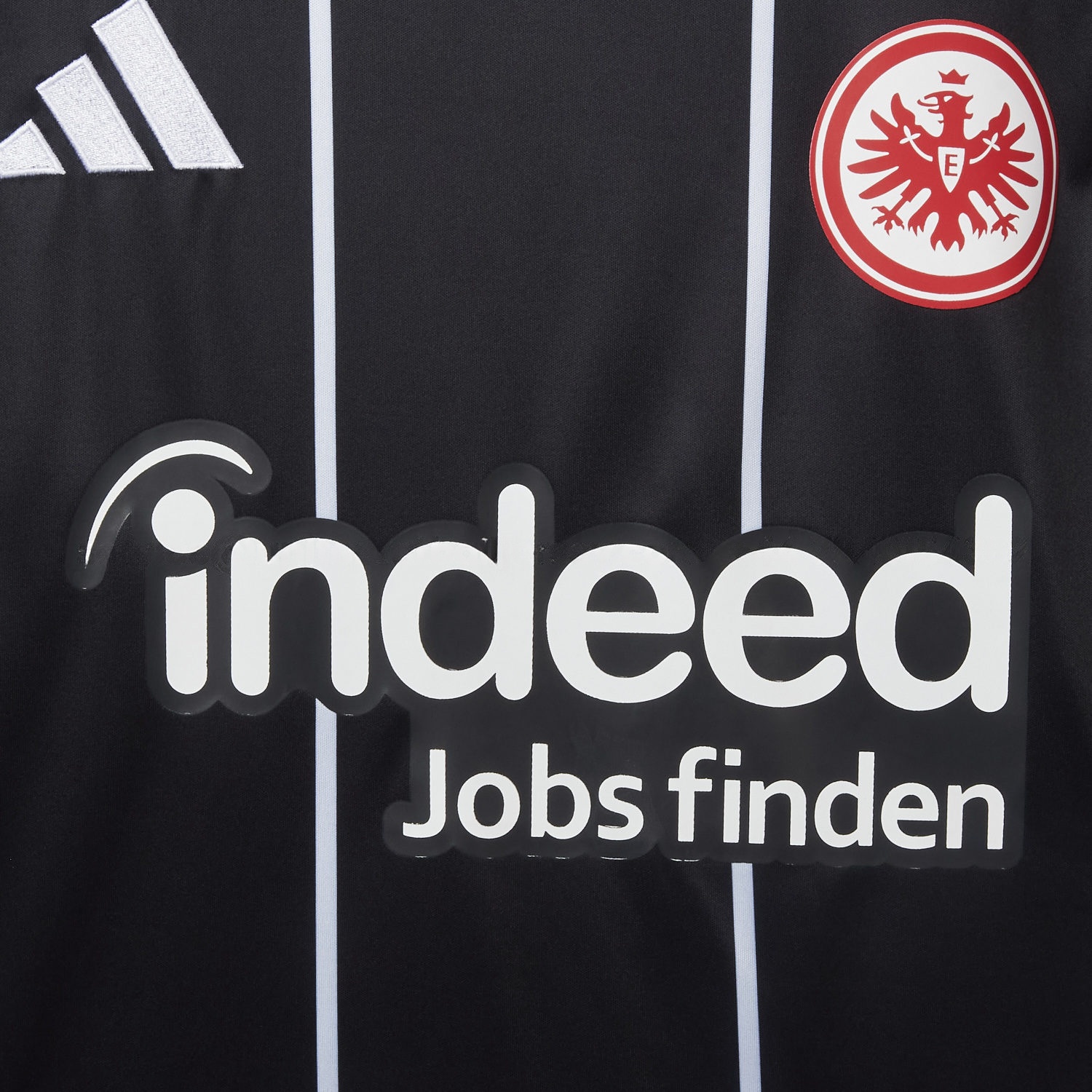 Frankfurt 25-26 European Home Black Jersey - Fans Version - SOCCERDEALSHOP