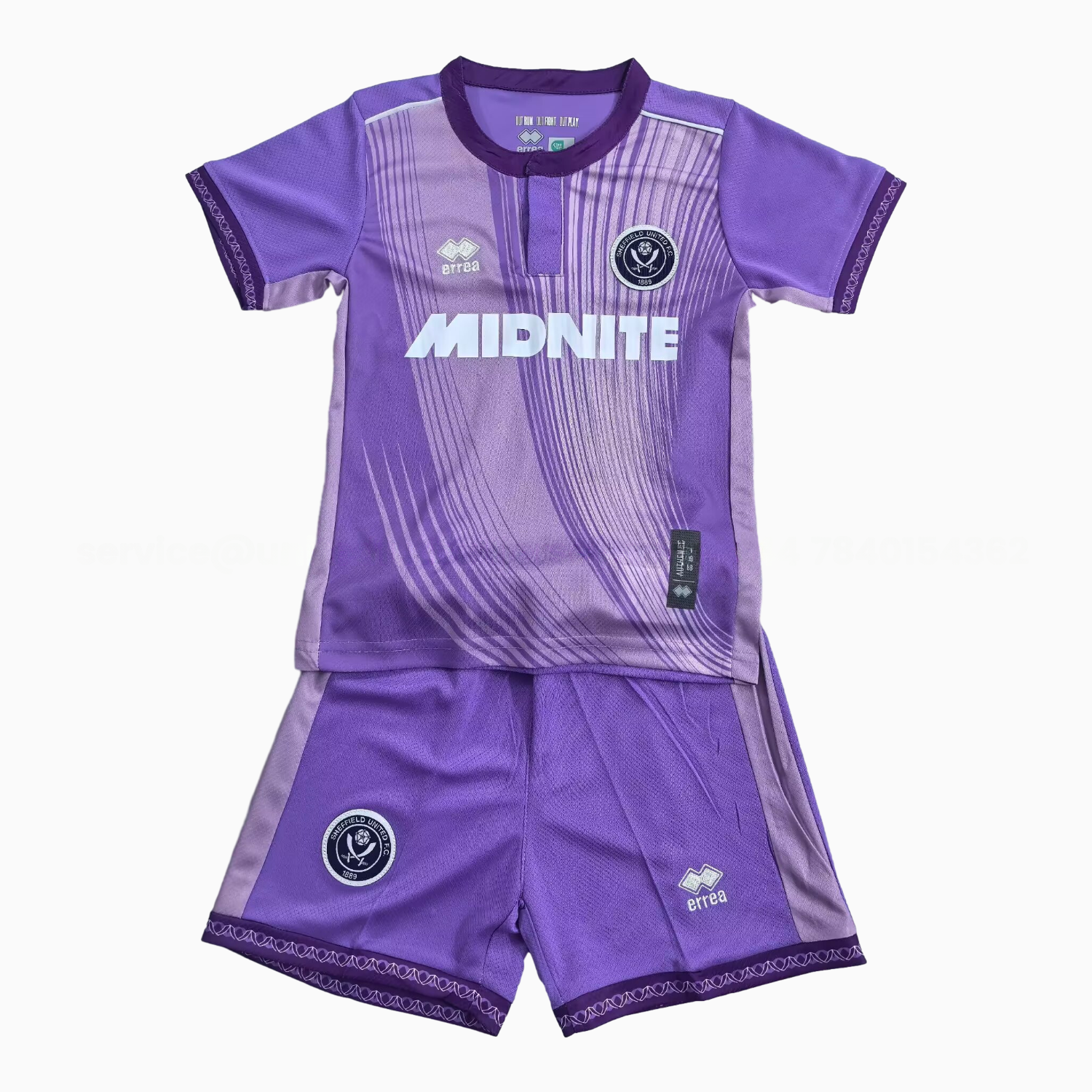Sheffield United 25-26 Third Purple Kids Kit - SOCCERDEALSHOP