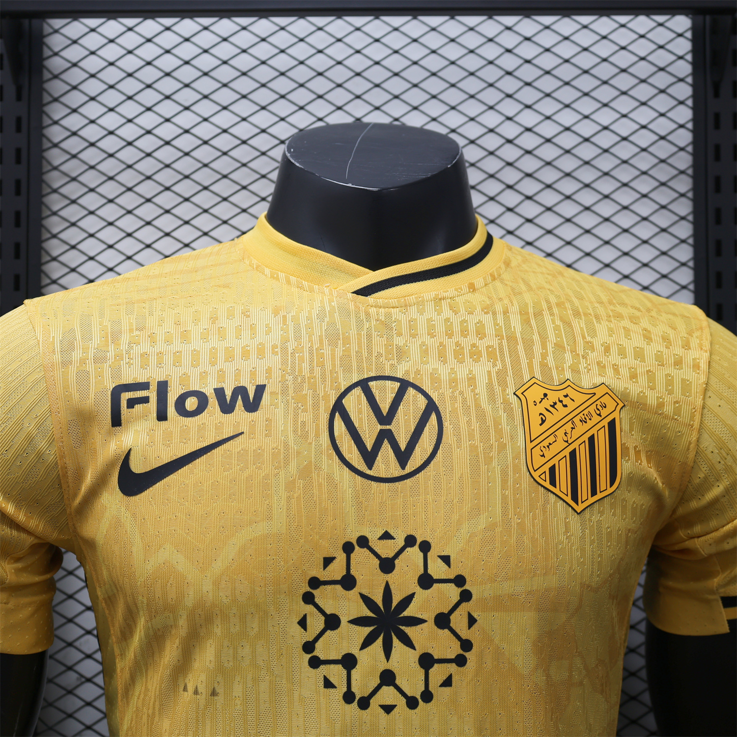 Al Ittihad Jeddah United 25-26 Third Yellow Jersey - Player Version - SOCCERDEALSHOP