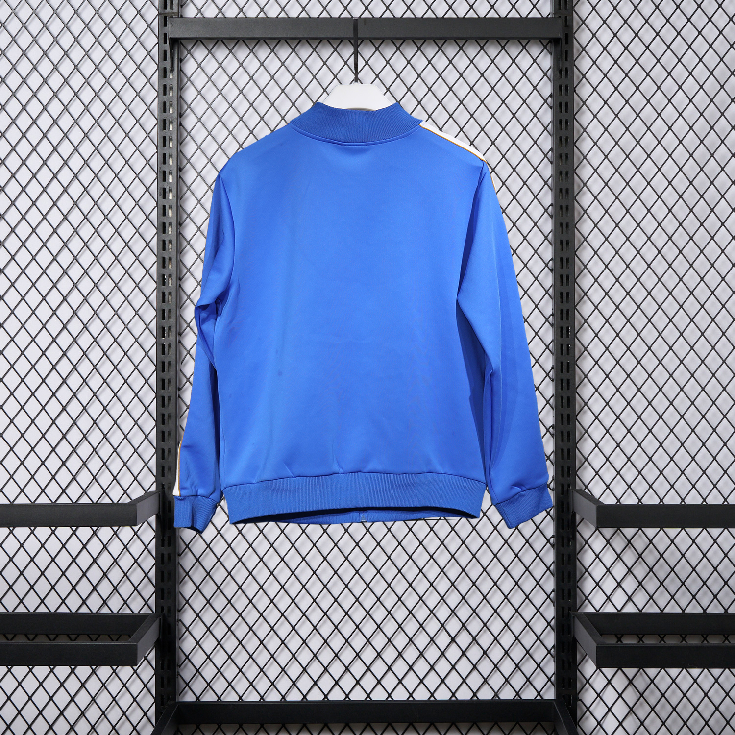 Real Madrid 25-26 Pure Color Training Hoodie Set - Blue Hoodie and Blue Pants - SOCCERDEALSHOP