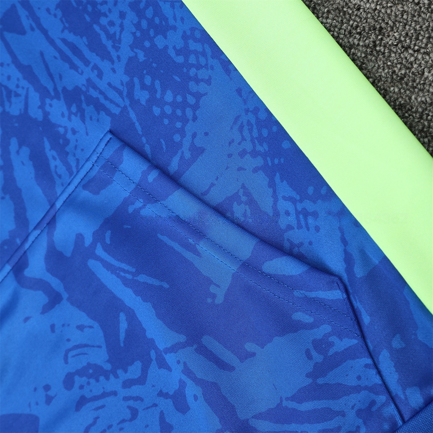 Barcelona 25-26 Training Hoodie Set - Blue Green Hoodie and Black Pants - SOCCERDEALSHOP