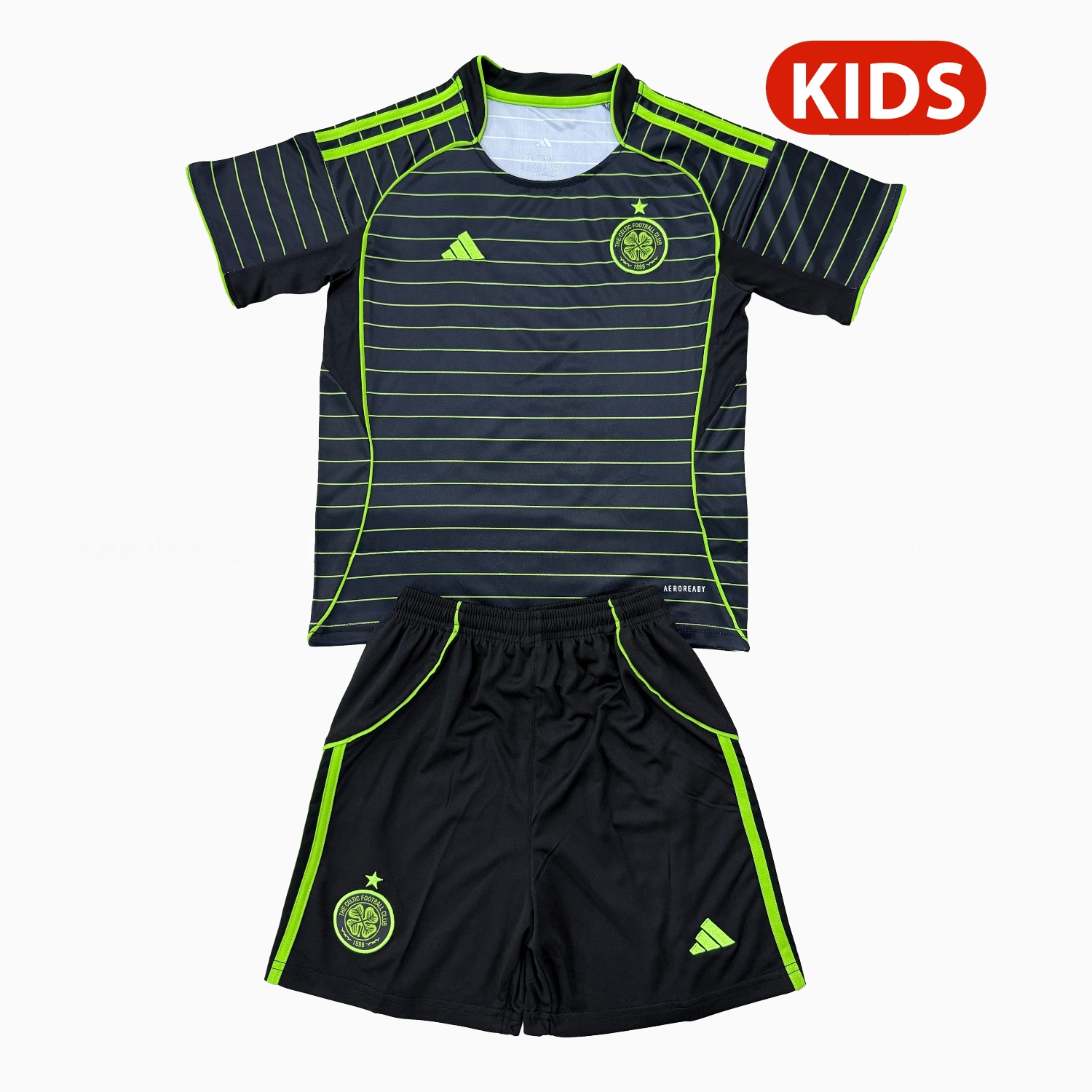 Celtic 25-26 Away Kids Kit - SOCCERDEALSHOP