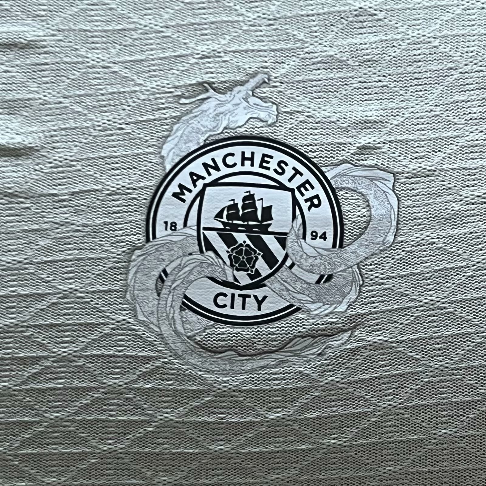 Manchester City 2024 Year of the Dragon Pre-match Jersey - Player Version - SOCCERDEALSHOP