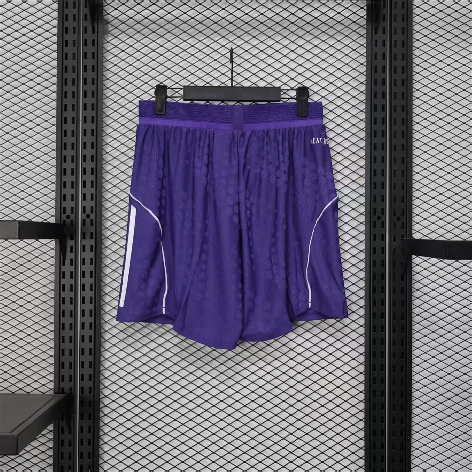 Manchester United 25-26 Away Purple Shorts - Player Version - SOCCERDEALSHOP