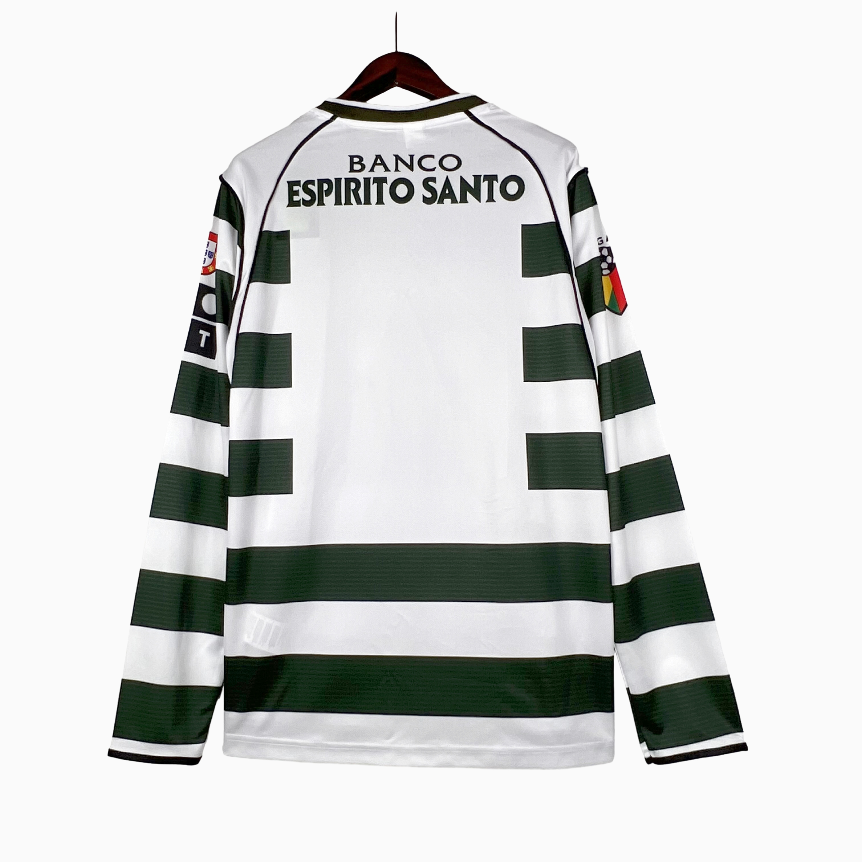 Retro Sporting CP 03-04 Home Stadium Long Sleeve Jersey - SOCCERDEALSHOP