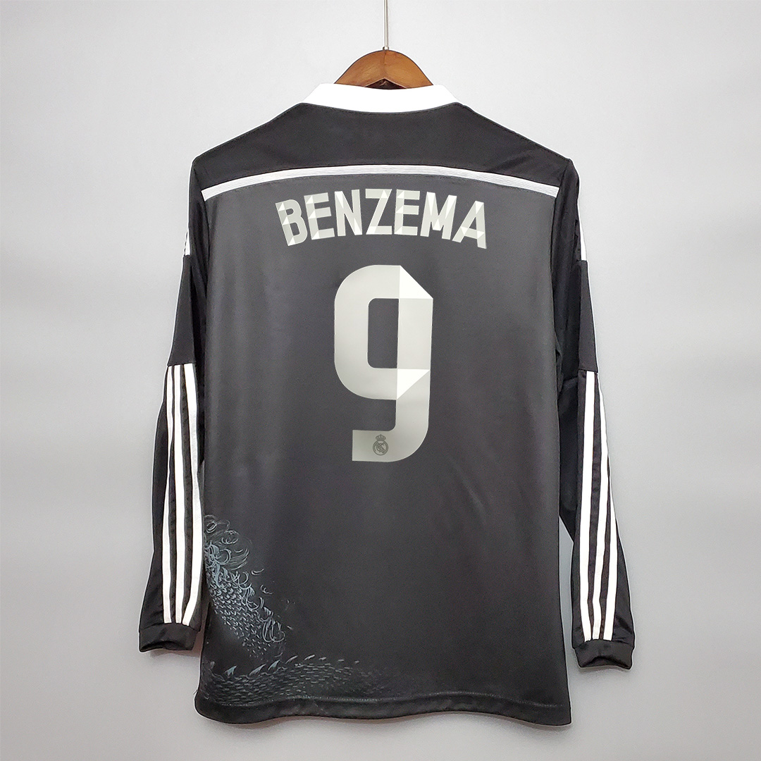 Retro Real Madrid 14-15 Third Long Sleeve Jersey - SOCCERDEALSHOP