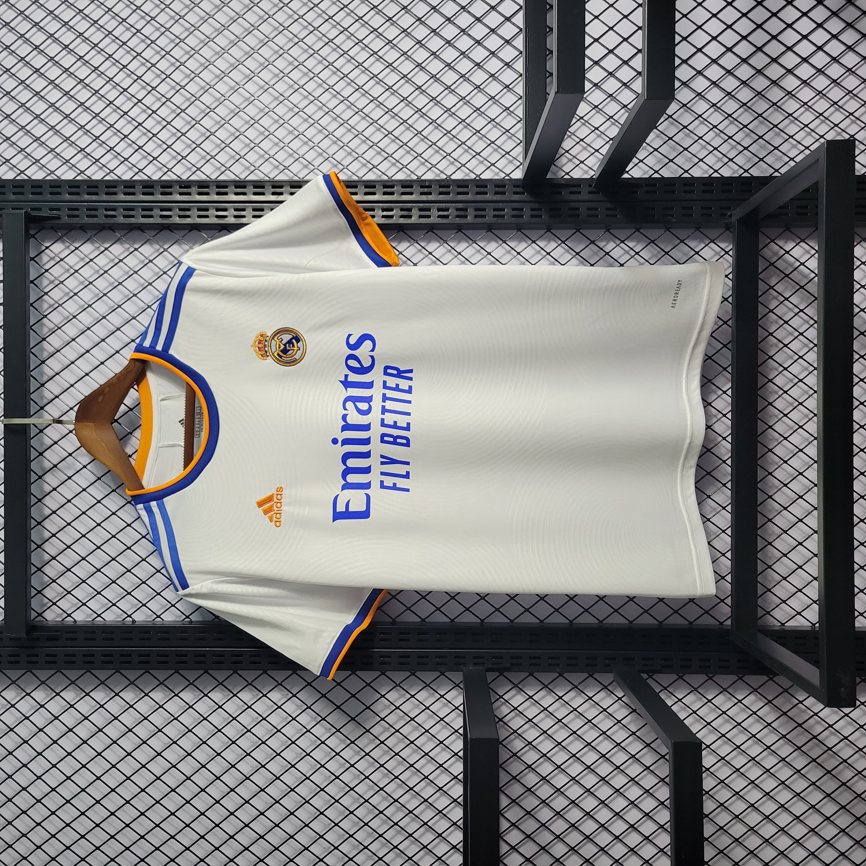 Retro Real Madrid 21-22 Home Stadium Jersey - SOCCERDEALSHOP