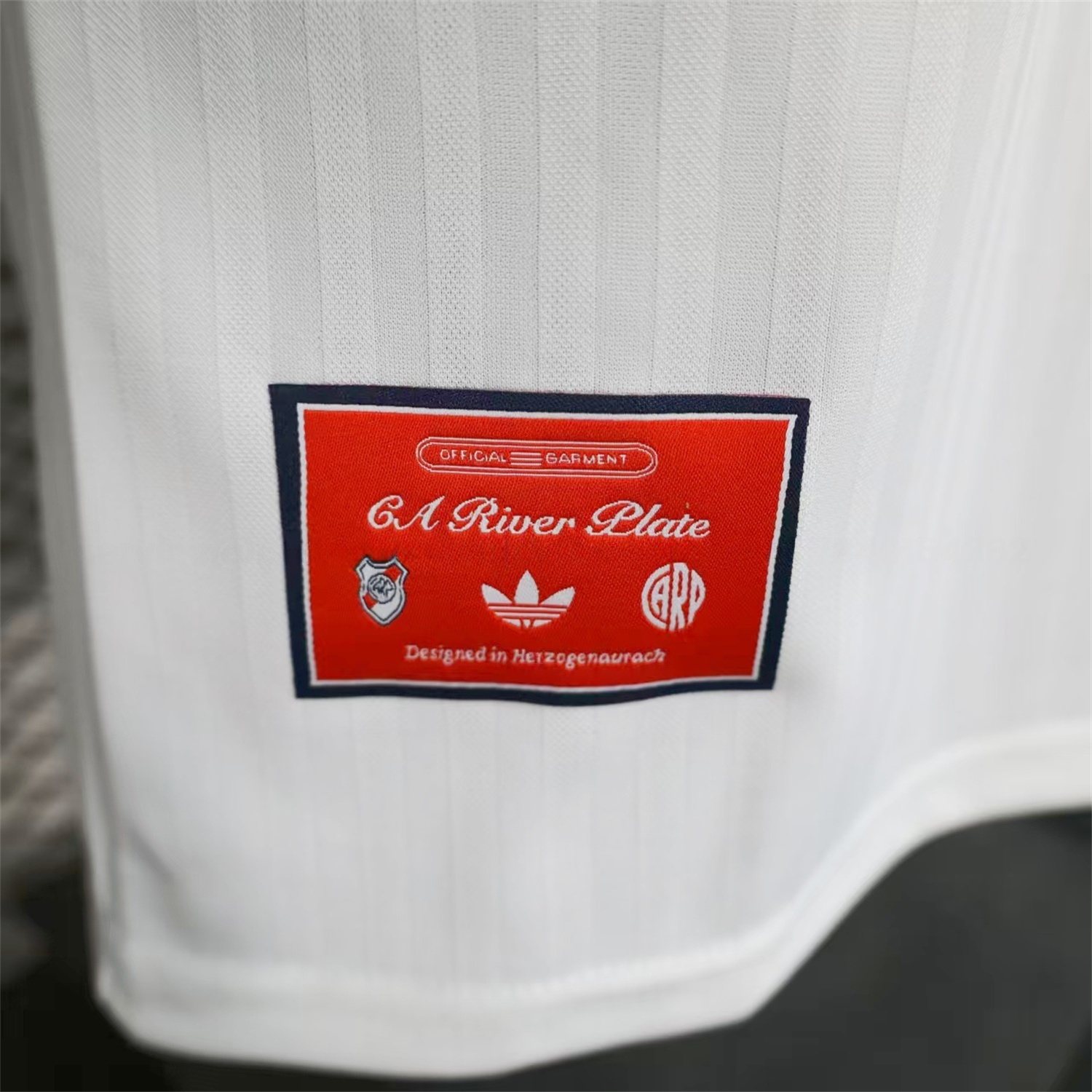 River Plate 25-26 Originals Terrace Icon White Jersey - Player Version - SOCCERDEALSHOP