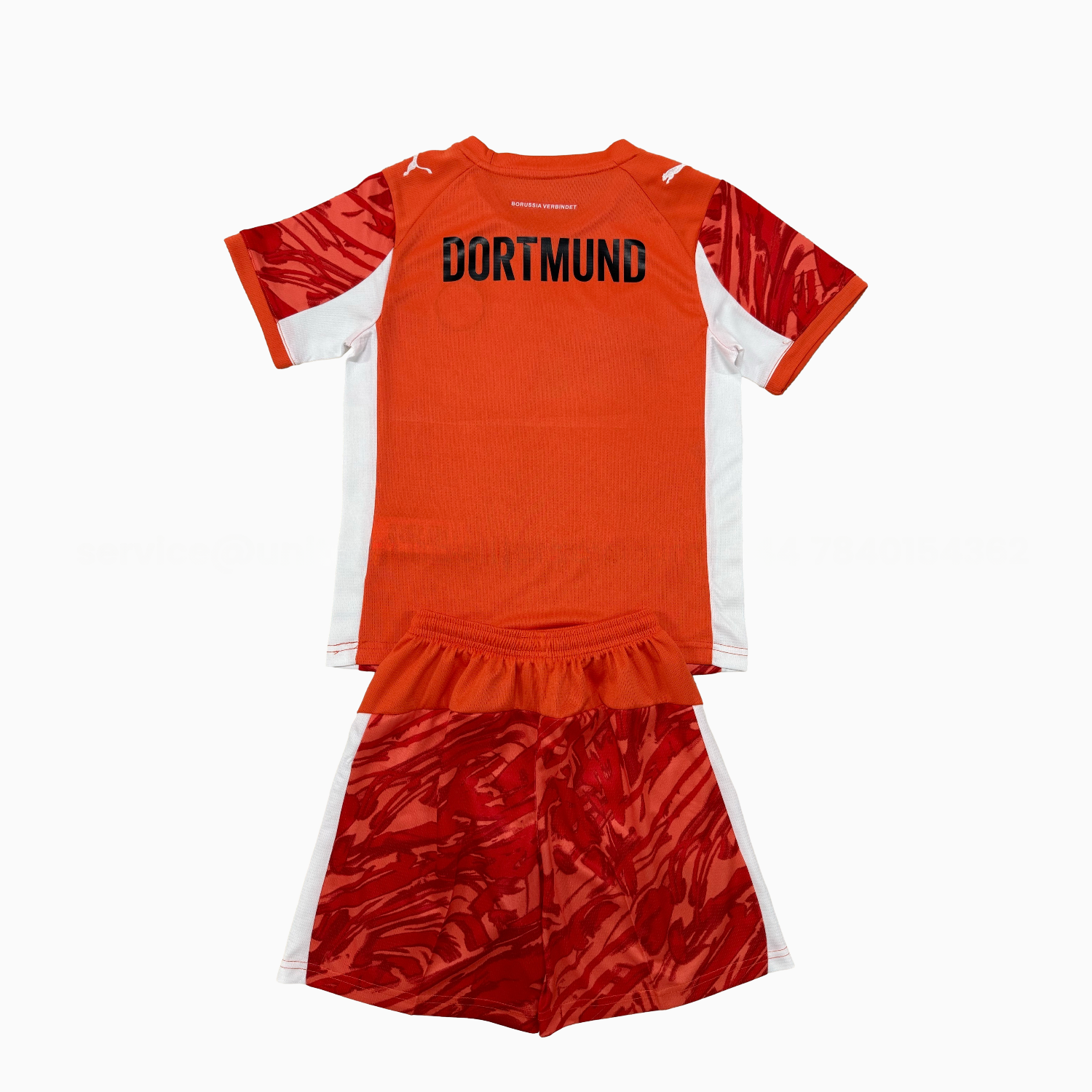 Dortmund 25-26 Orange Goalkeeper Kids Kit - SOCCERDEALSHOP