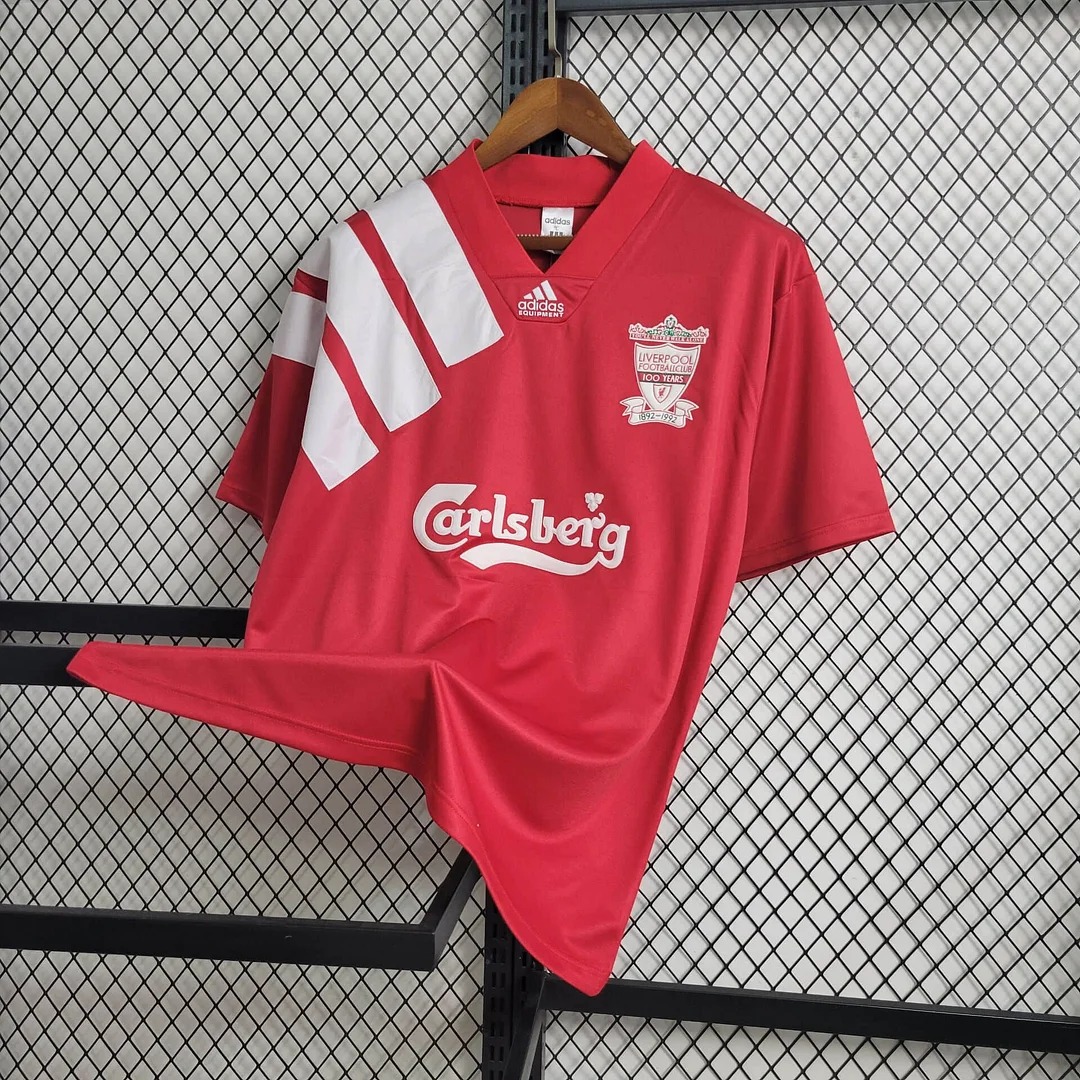 Retro liver.pool 1992-93 100 YEARS Home Stadium Jersey - SOCCERDEALSHOP