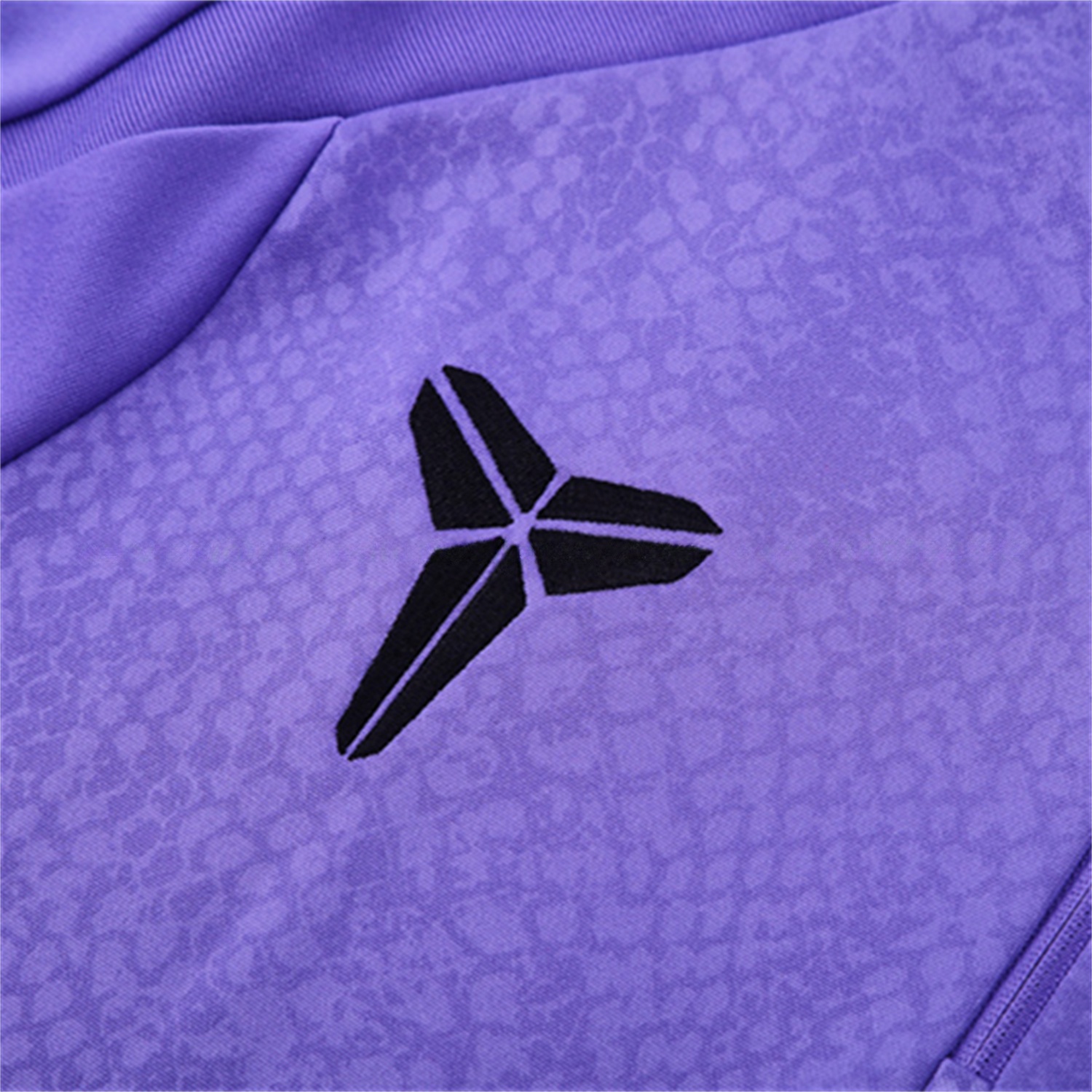 Barcelona 25-26 X KB Kids Long Sleeve Training Set - Purple Top & Black Pants - SOCCERDEALSHOP