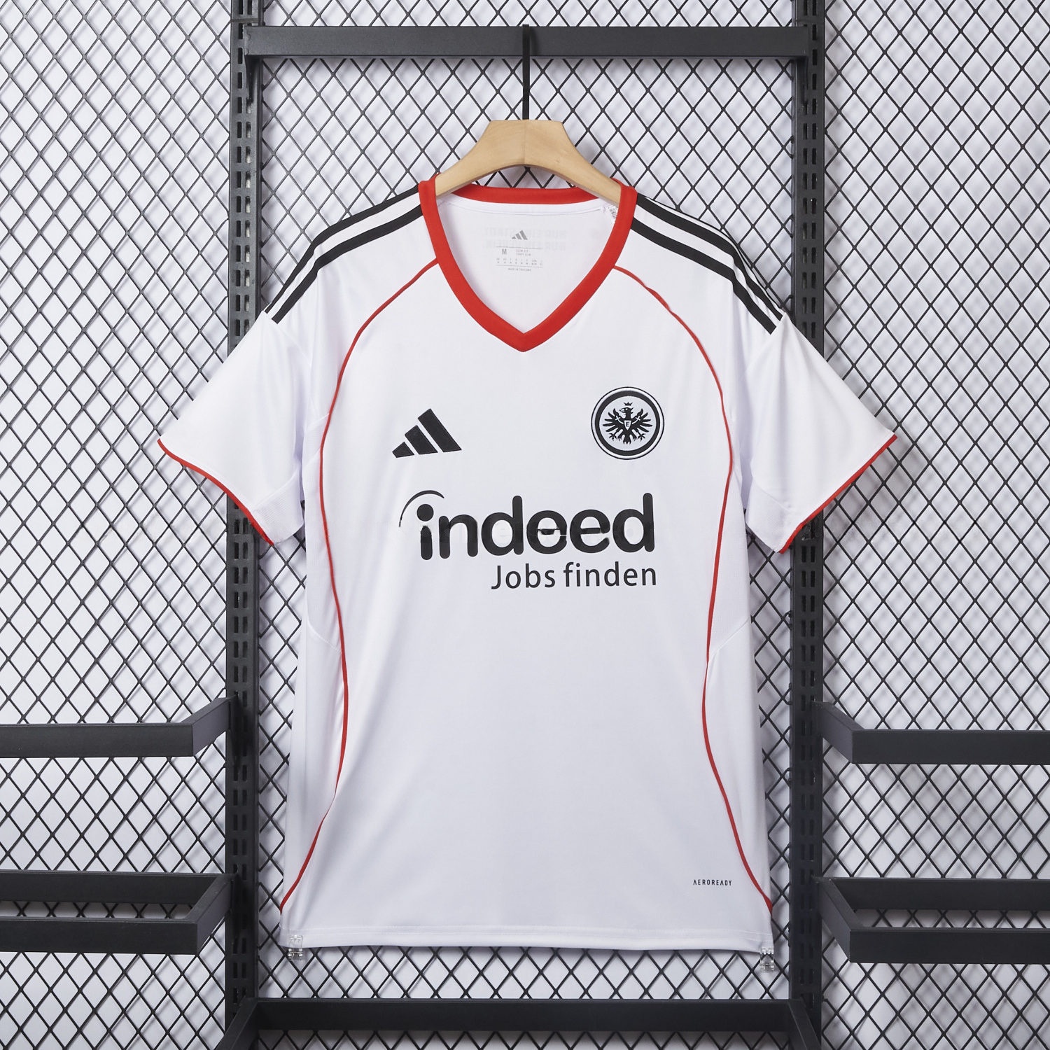 Frankfurt 25-26 Away White Jersey - Fans Version - SOCCERDEALSHOP