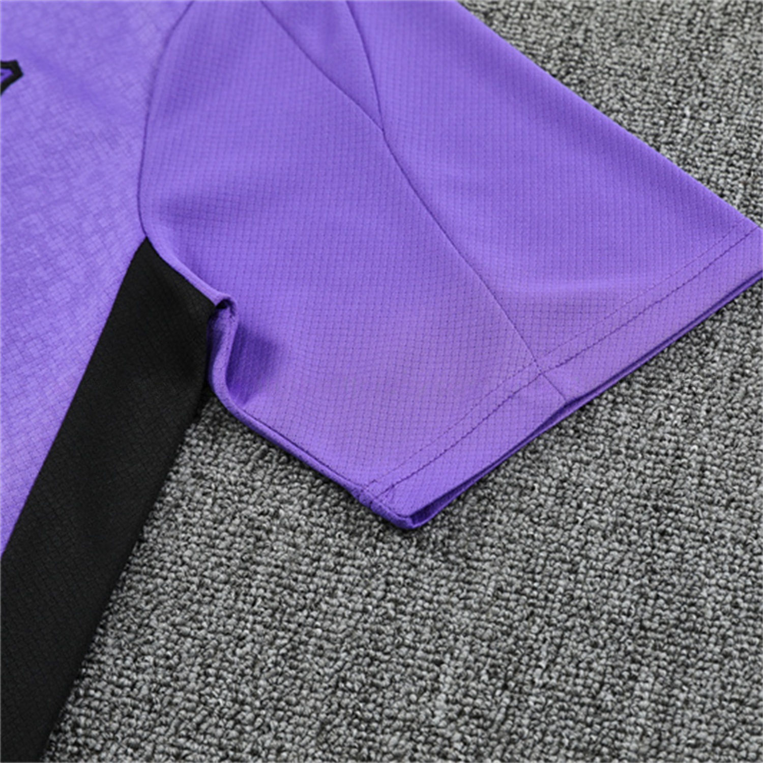 Barcelona 25-26 X KB Short-Sleeve Training Set - Purple Top & Black Shorts - SOCCERDEALSHOP