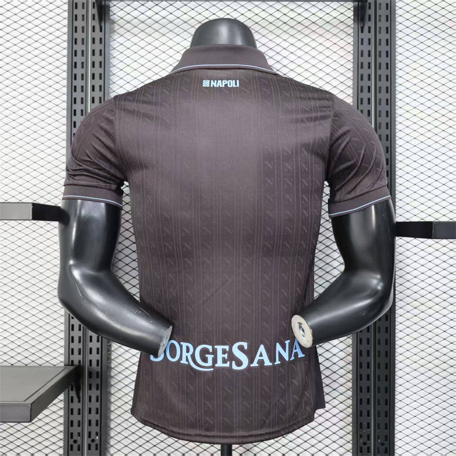 Napoli 25-26 Third Black Jersey - Player Version - SOCCERDEALSHOP