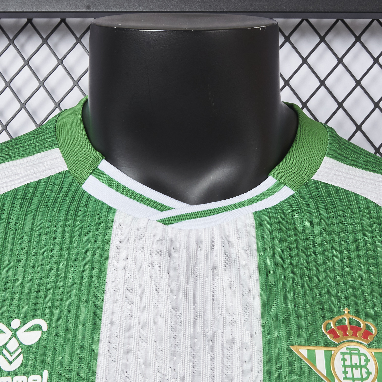 Real Betis 25-26 Home Stripes Jersey - Player Version - SOCCERDEALSHOP