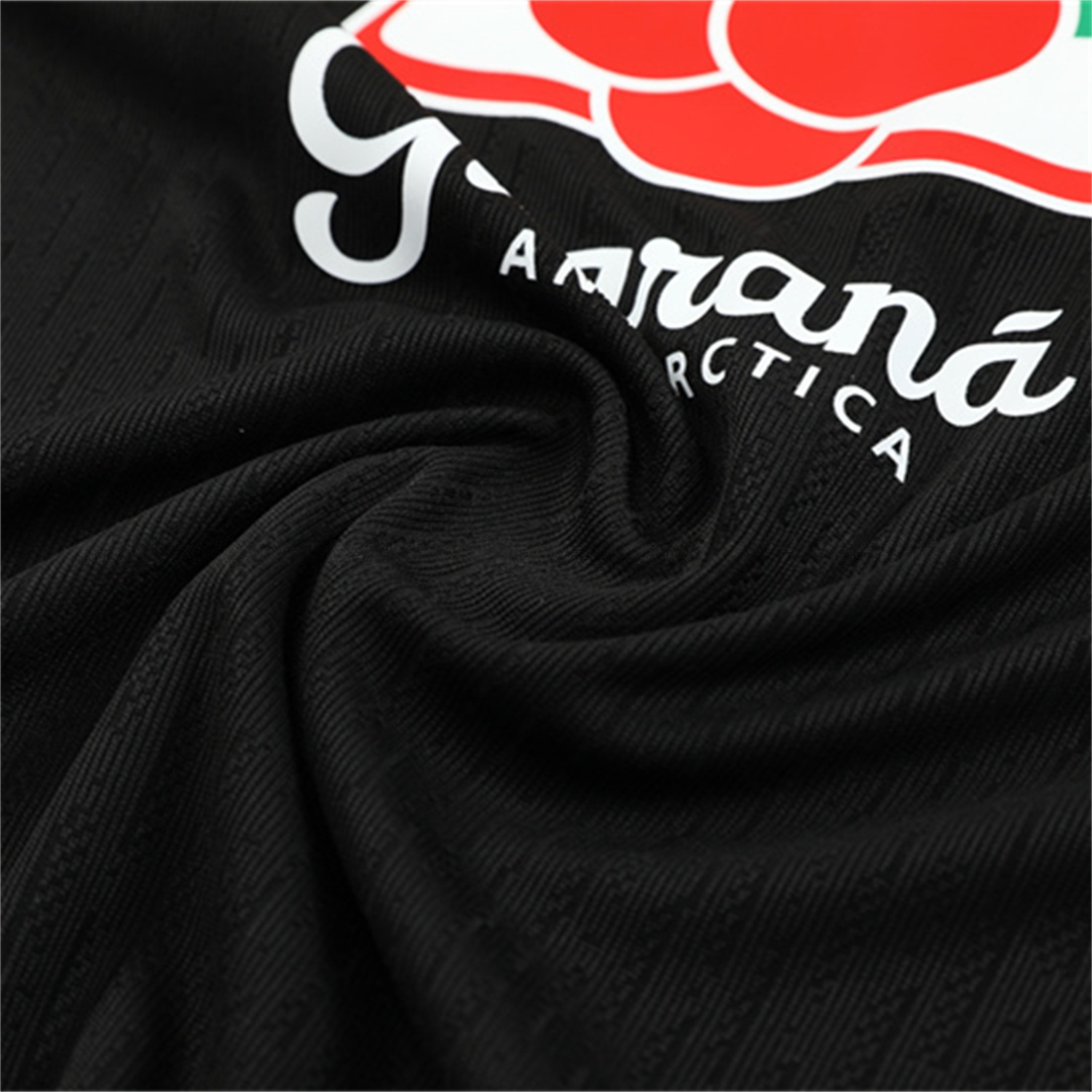 Brazil 25-26 Kids Long Sleeve Training Set - Player Version - Black Top and Pants - SOCCERDEALSHOP