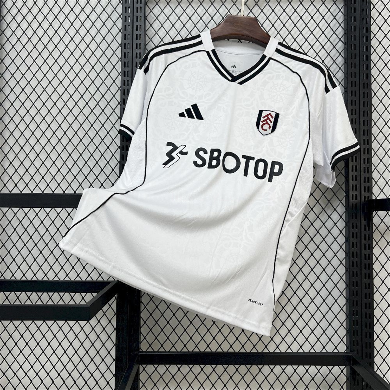 Fulham 25-26 Home White Jersey - Fans Version - SOCCERDEALSHOP
