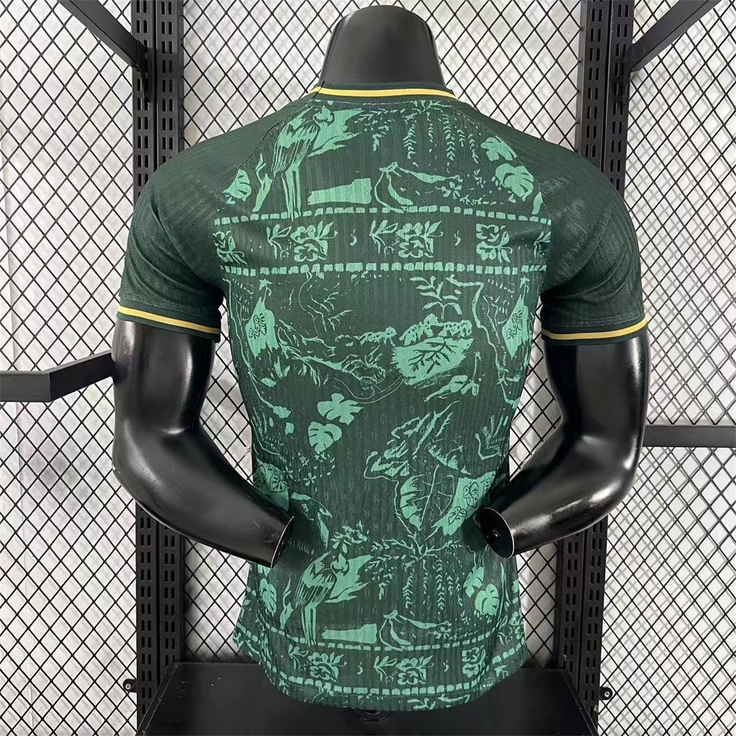 Brazil 25-26 Green Leaves Jersey - Player Version - SOCCERDEALSHOP