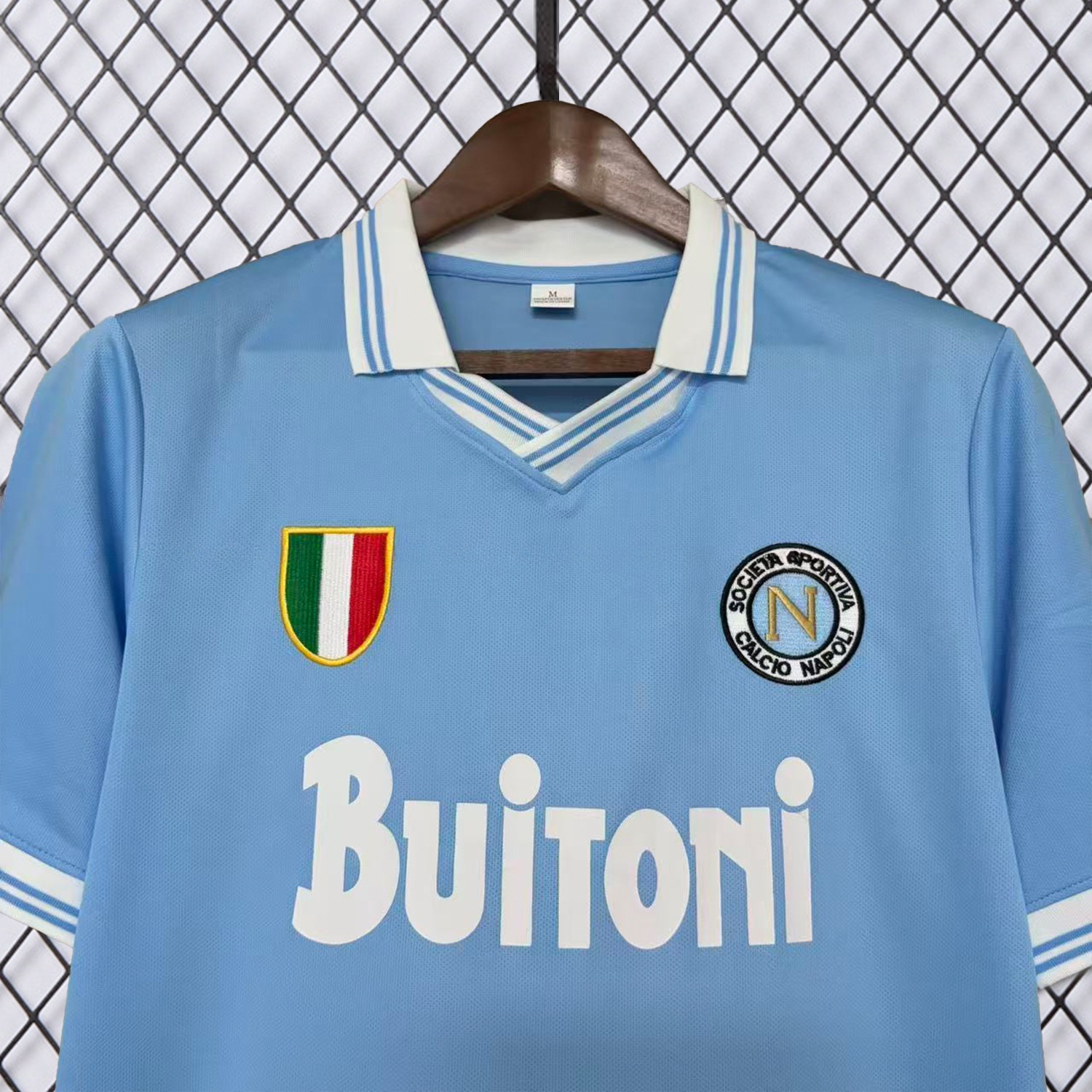 Retro Napoli 1987-88 Home 2 Blue Jersey - SOCCERDEALSHOP