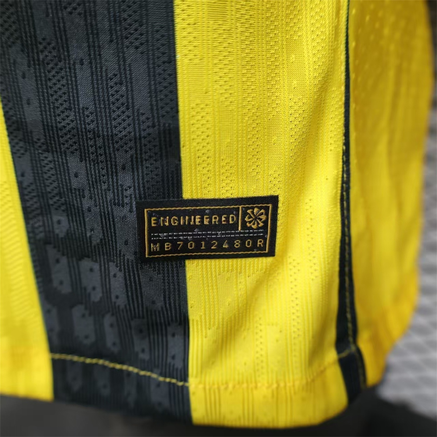 Al Ittihad Jeddah United 25-26 Home Yellow New Sponsors Jersey - Player Version - SOCCERDEALSHOP