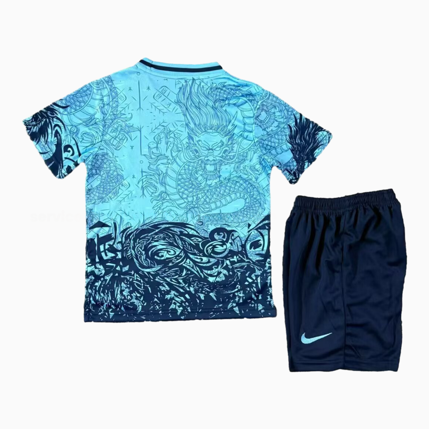 Barcelona 25-26 Blue Dragon Special Kids Kit - SOCCERDEALSHOP