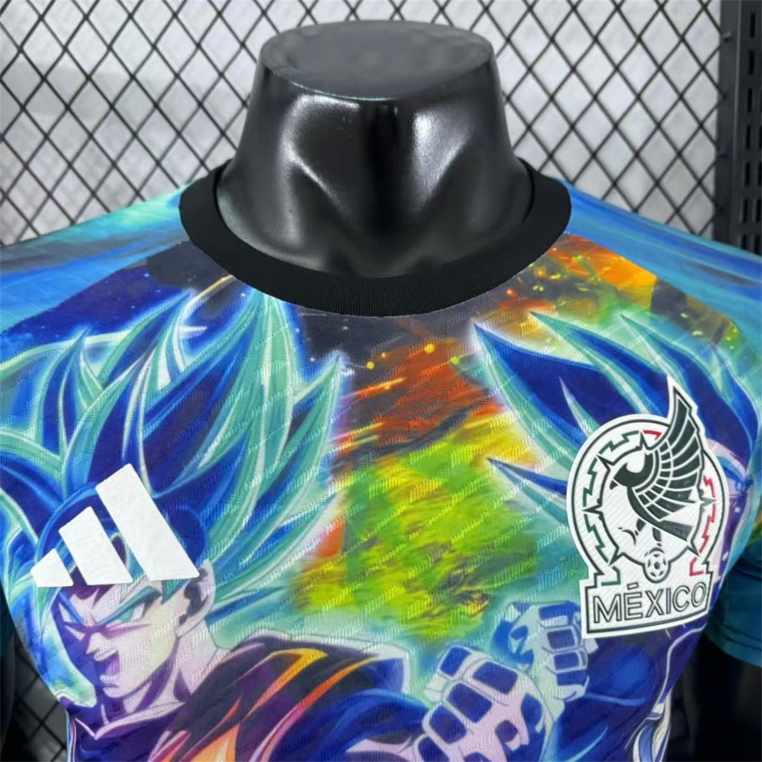 Mexico 25-26 Dragon Ball Goku And Bejita Special Jersey - Player Version - SOCCERDEALSHOP