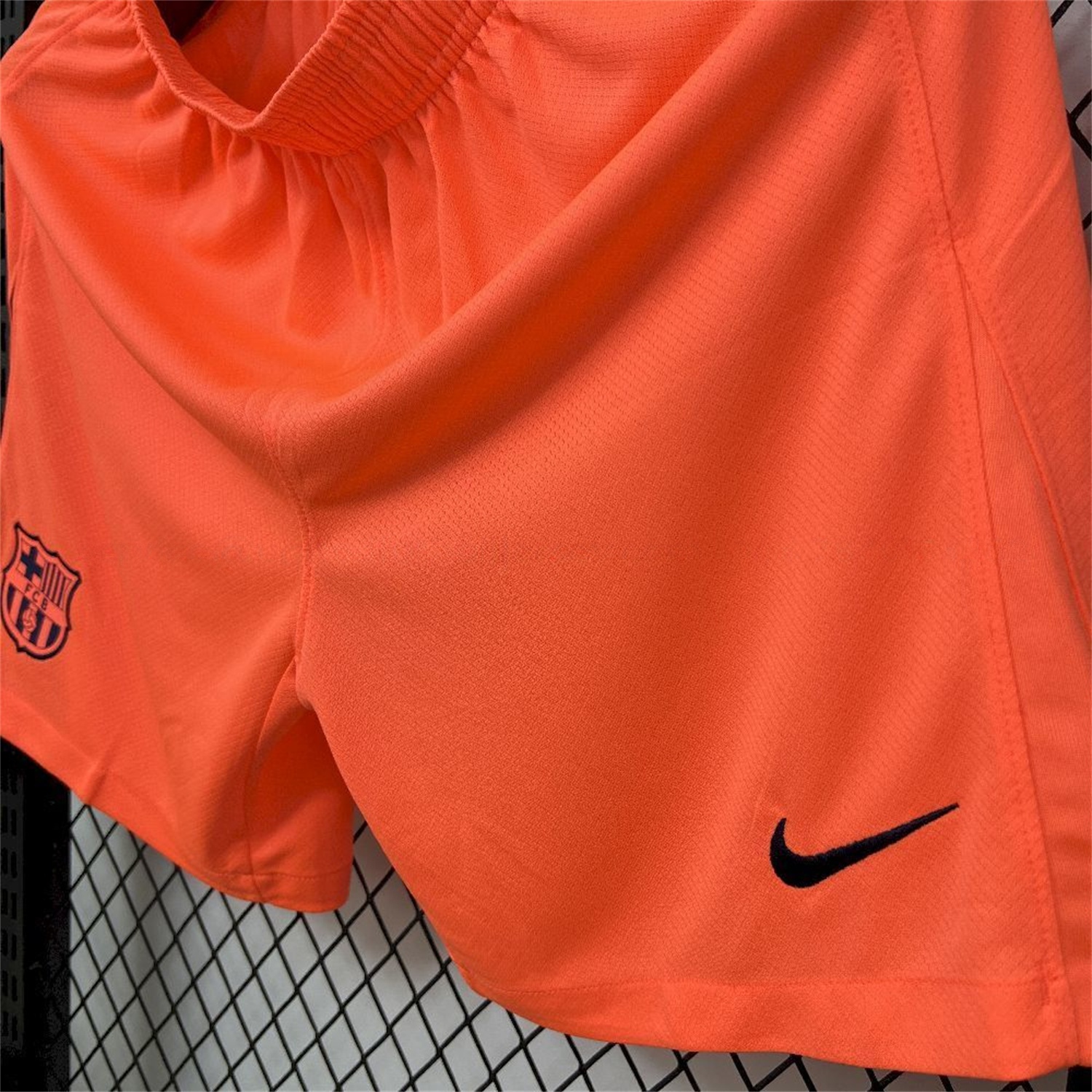 Barcelona 25-26 Third Orange Shorts - Fans Version - SOCCERDEALSHOP